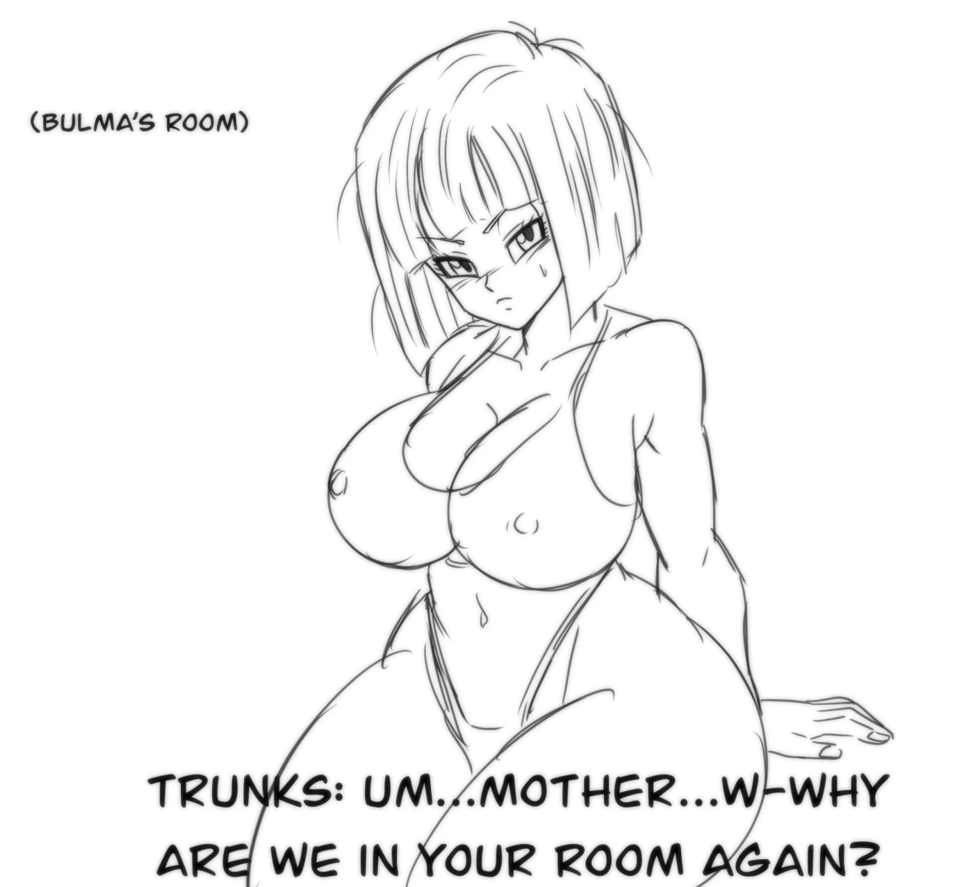 Future Trunks and Bulma porn comic picture 8