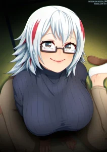 Fuyumi's giant surprise porn comic picture 1