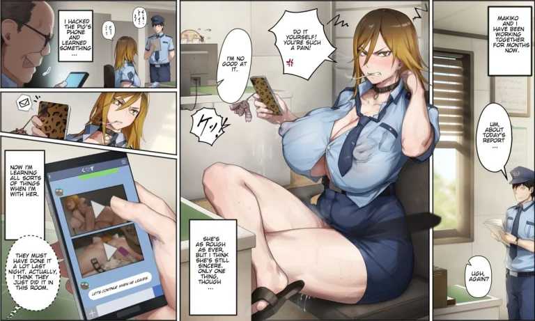 Gal Keisatsukan Makiko porn comic picture 9