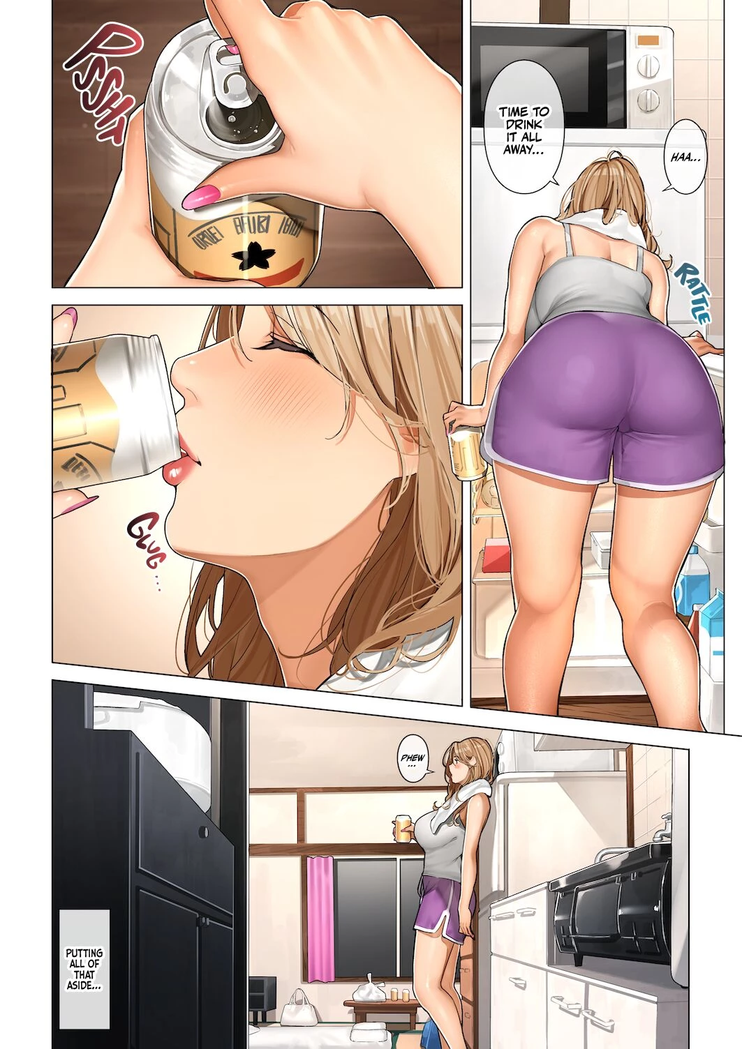 Gal Mama Anna-san porn comic picture 11