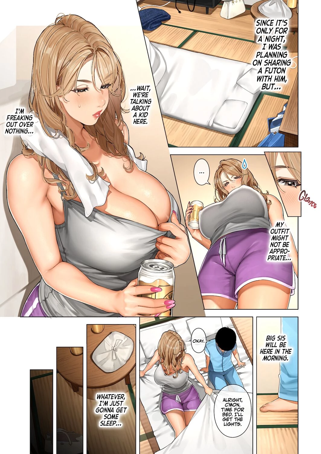 Gal Mama Anna-san porn comic picture 12
