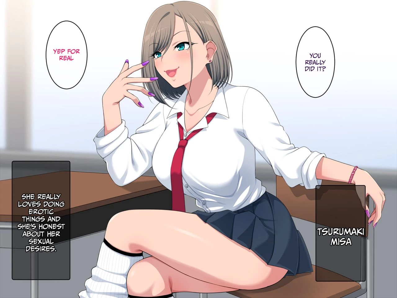 Gal no Tsuruman wa Kimochi Ii porn comic picture 2