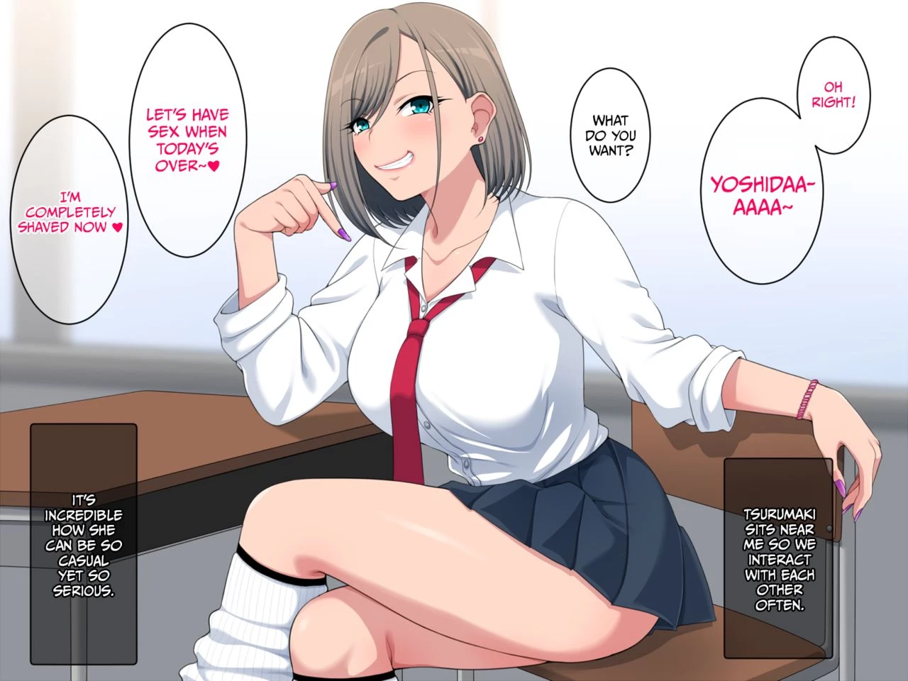 Gal no Tsuruman wa Kimochi Ii porn comic picture 4