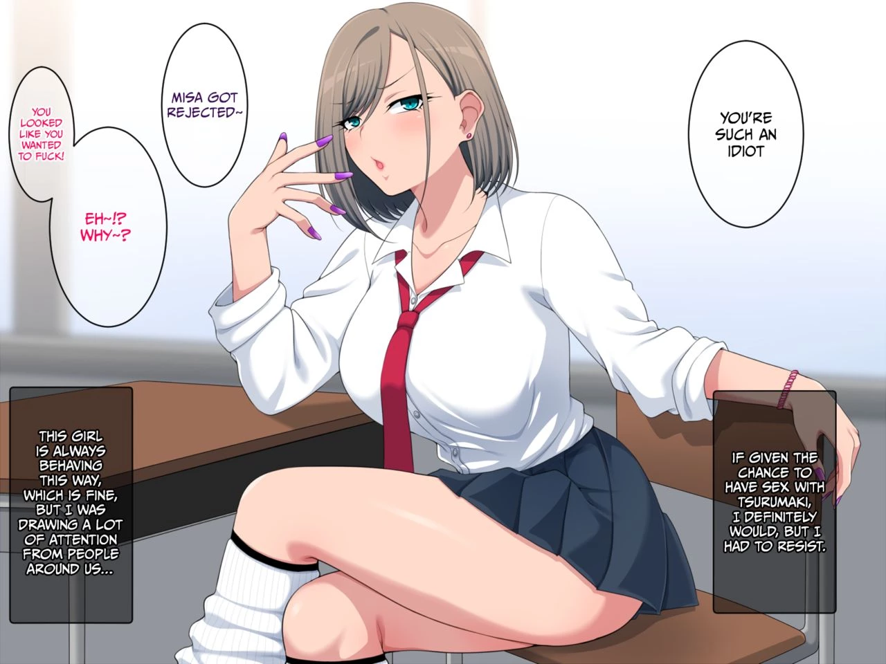 Gal no Tsuruman wa Kimochi Ii porn comic picture 5