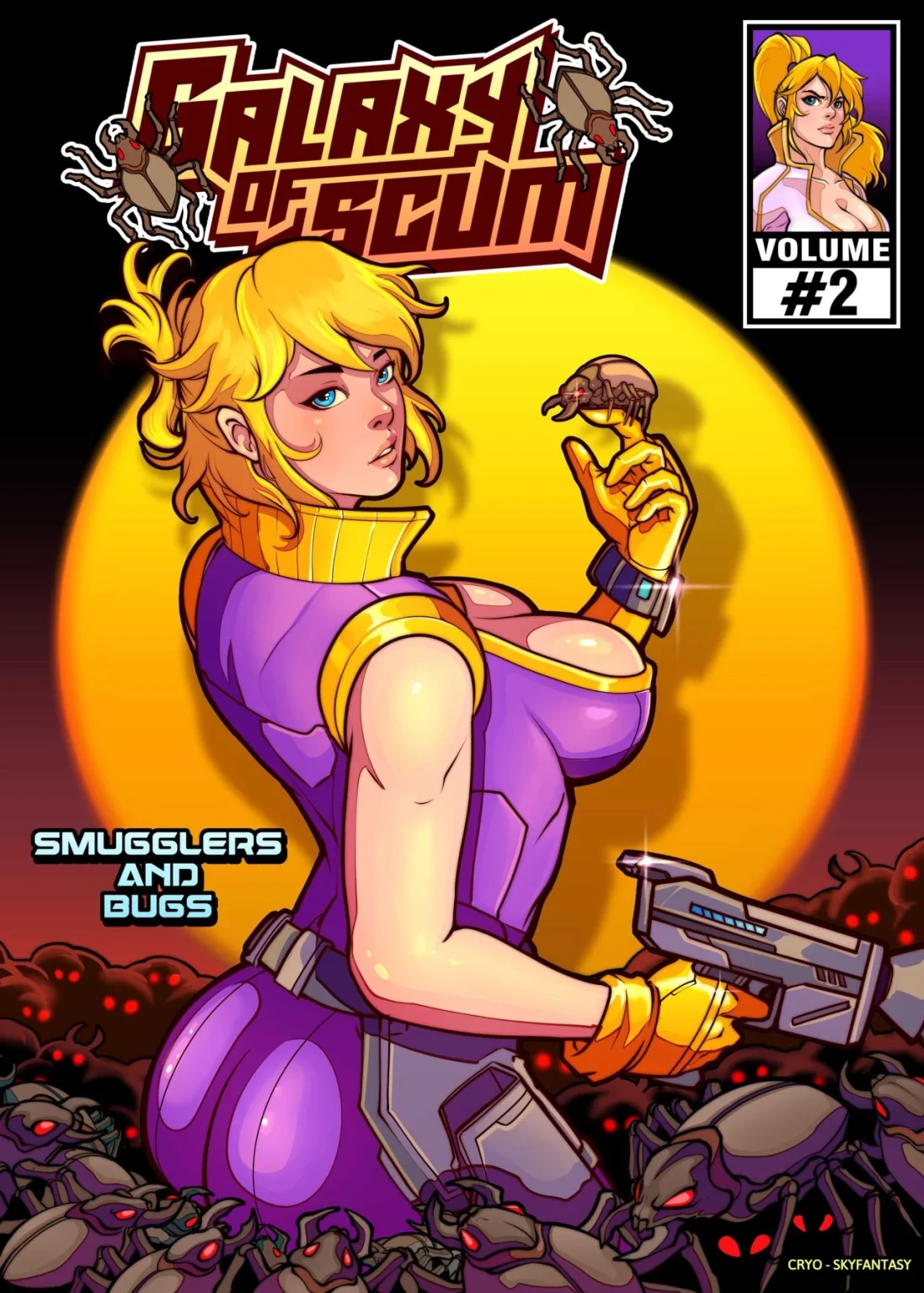 Galaxy of Scum 2: Smuggler's and Bugs porn comic picture 1