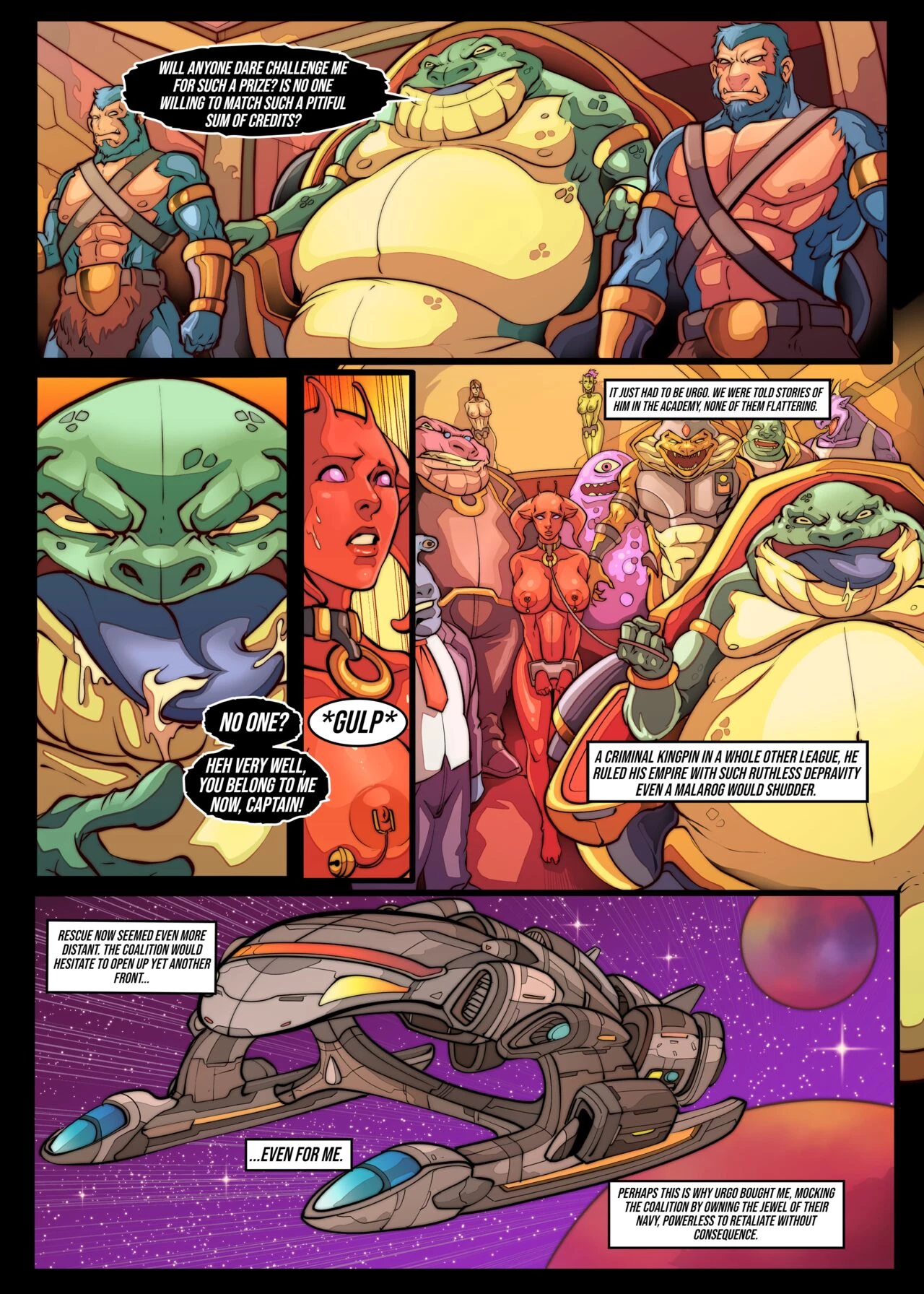 Galaxy of Scum 3: Tales from the harem porn comic picture 13