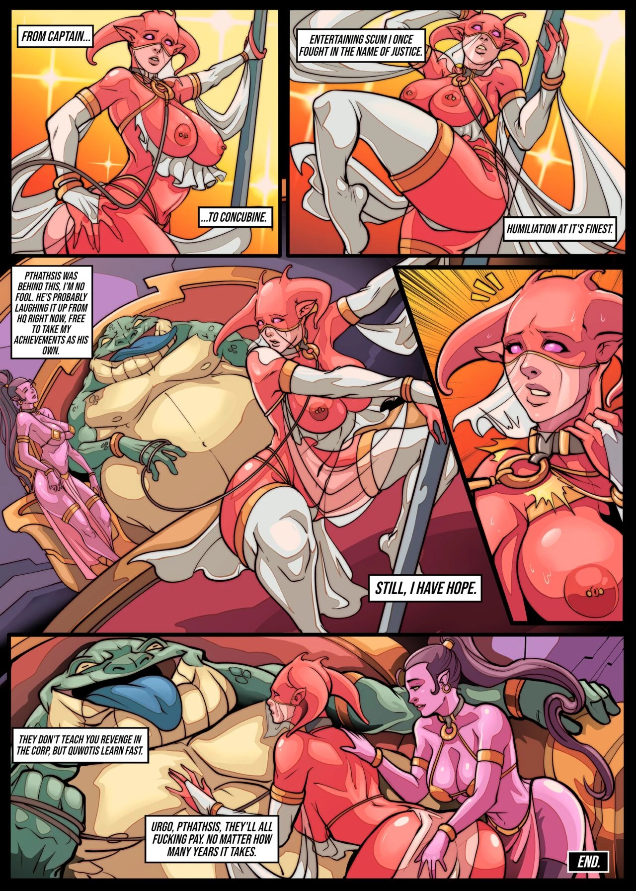 Galaxy of Scum 3: Tales from the harem porn comic picture 14