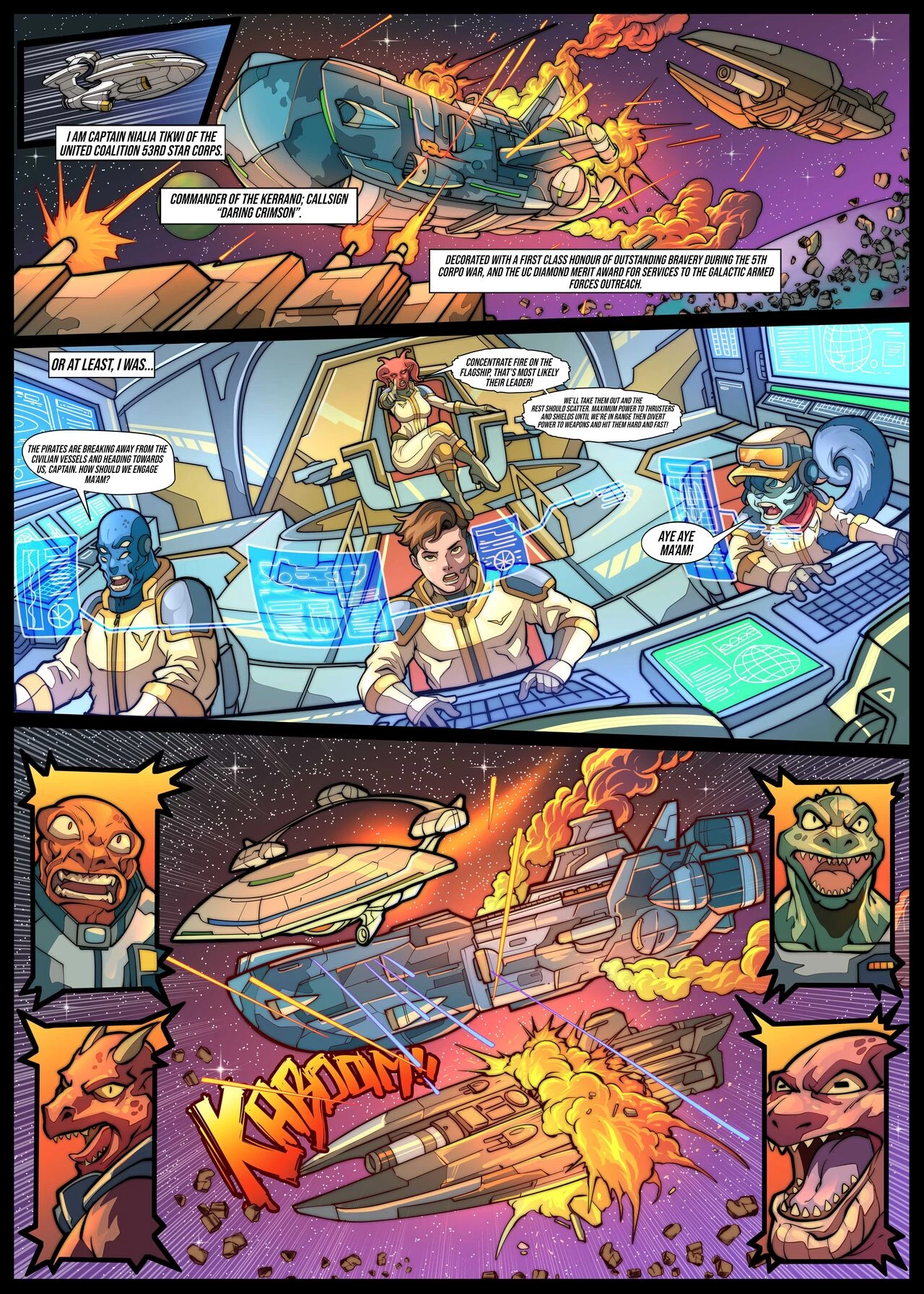 Galaxy of Scum 3: Tales from the harem porn comic picture 2
