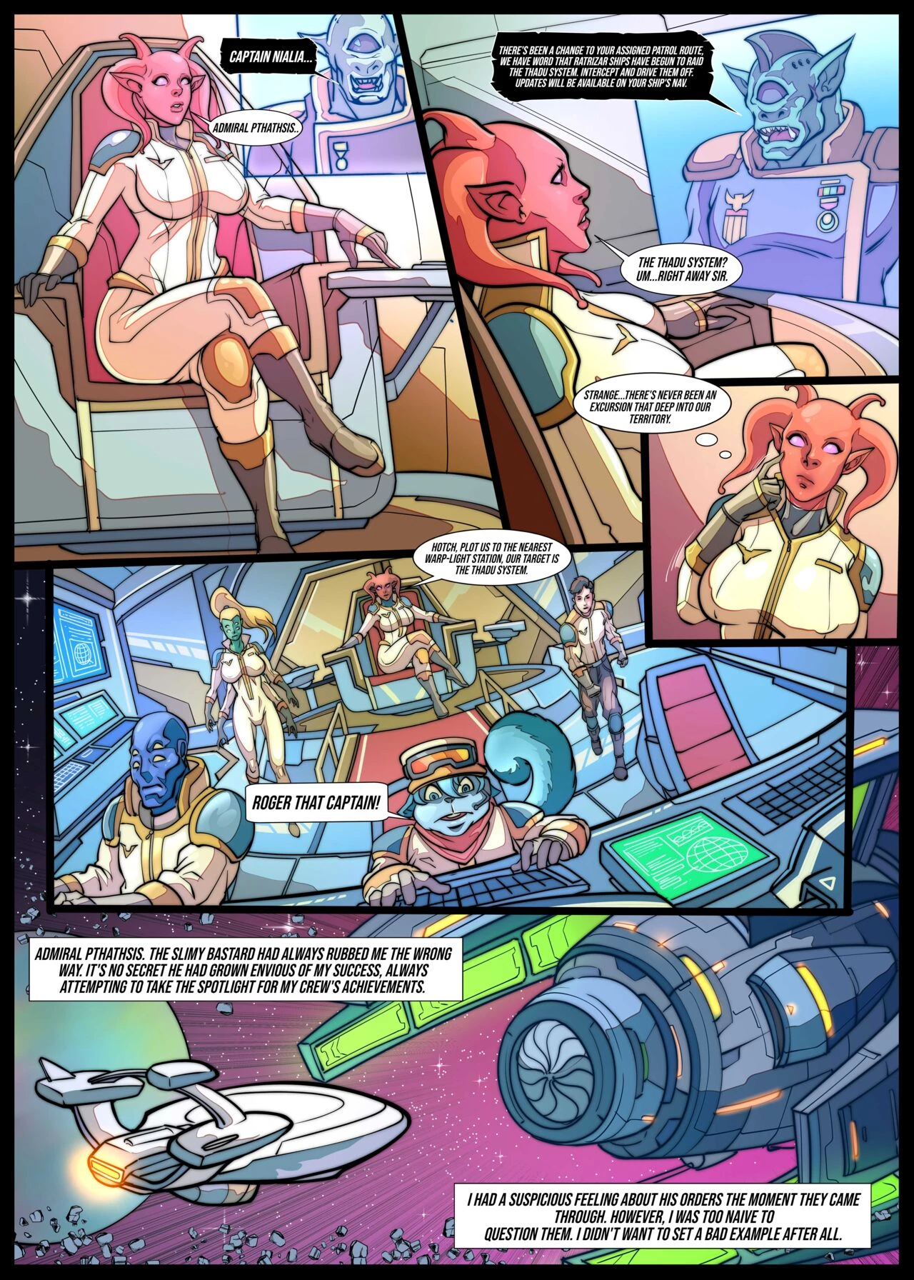 Galaxy of Scum 3: Tales from the harem porn comic picture 4