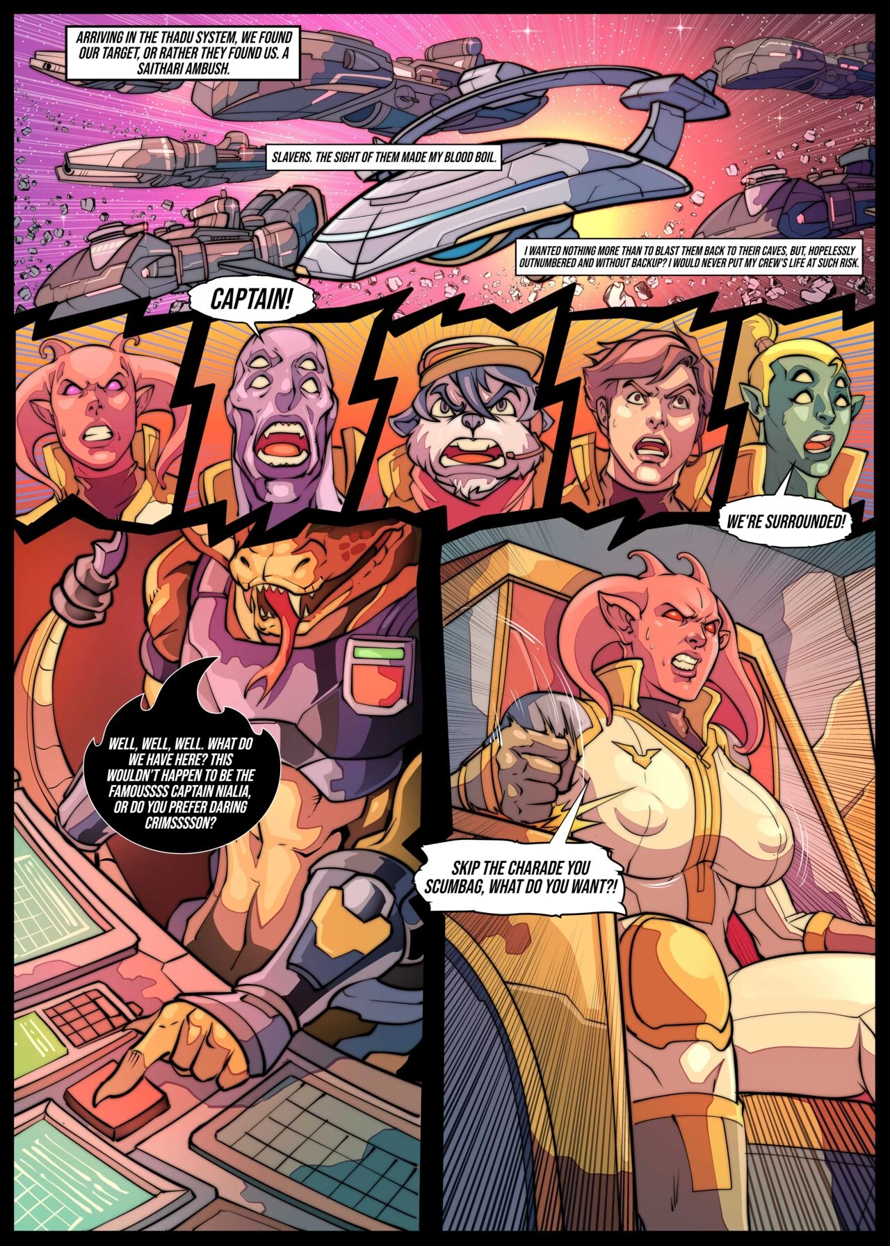 Galaxy of Scum 3: Tales from the harem porn comic picture 5