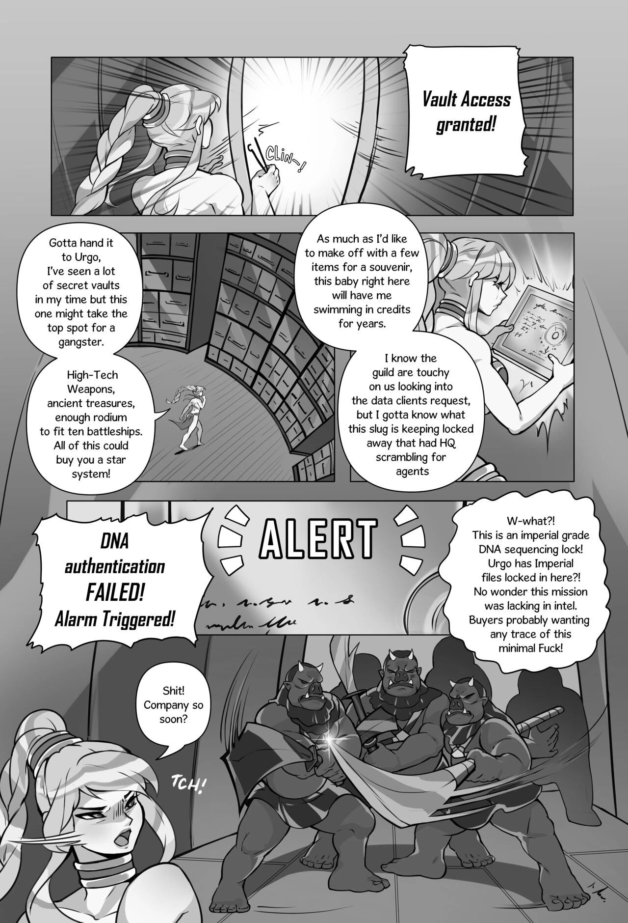 Galaxy of Scum porn comic picture 11