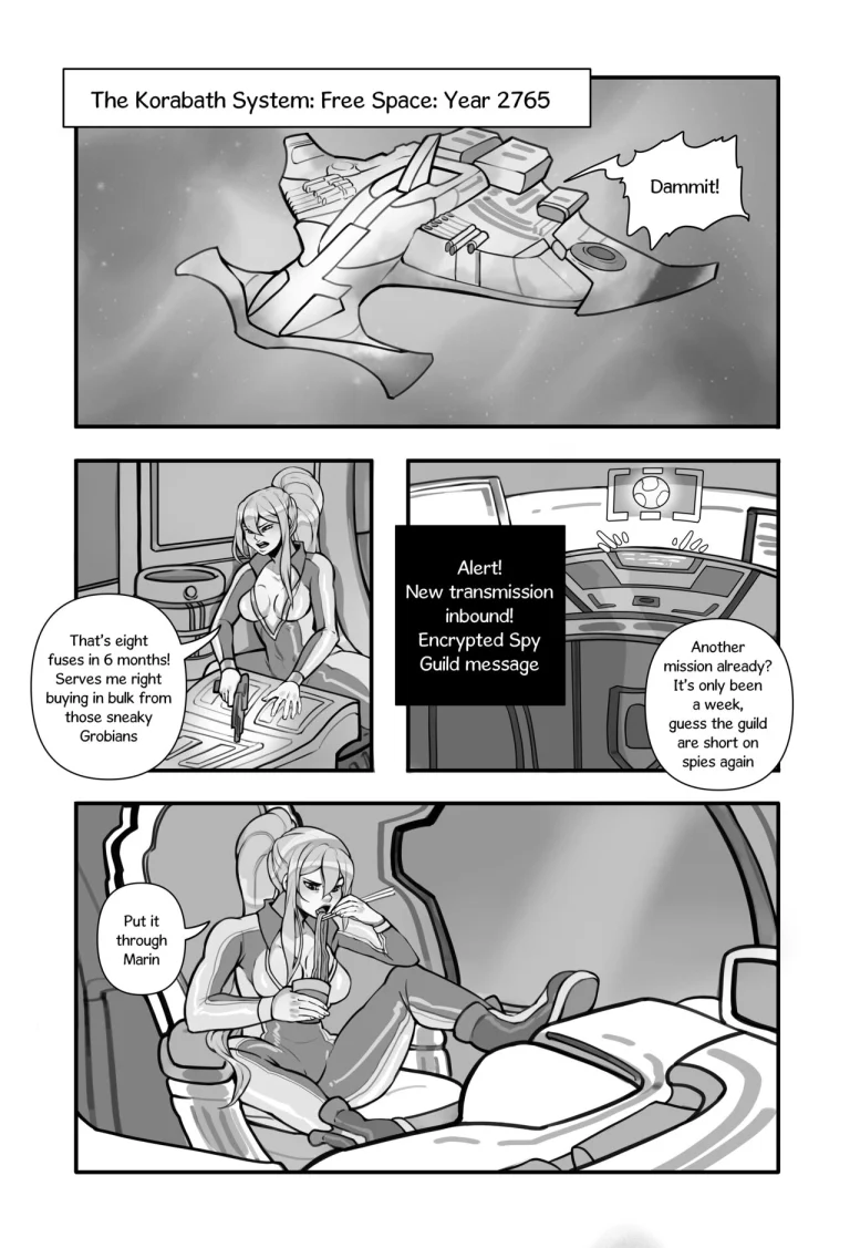Galaxy of Scum porn comic picture 3