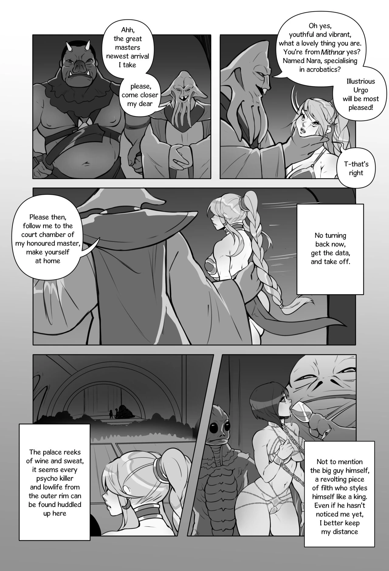 Galaxy of Scum porn comic picture 6