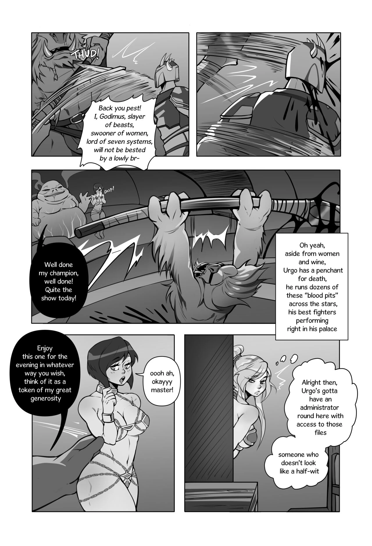 Galaxy of Scum porn comic picture 7