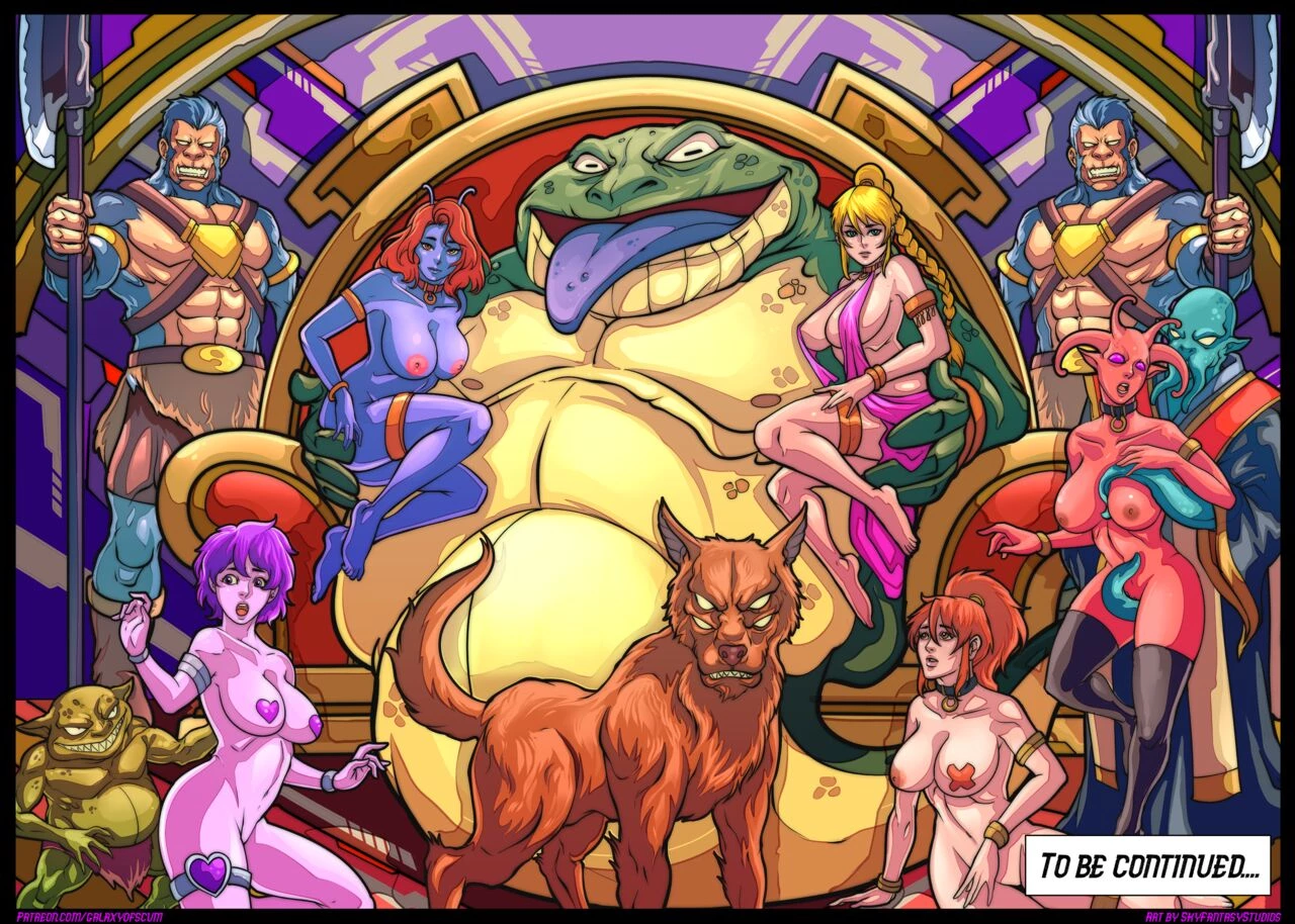 Galaxy of Scum: Urgo's Palace porn comic picture 14