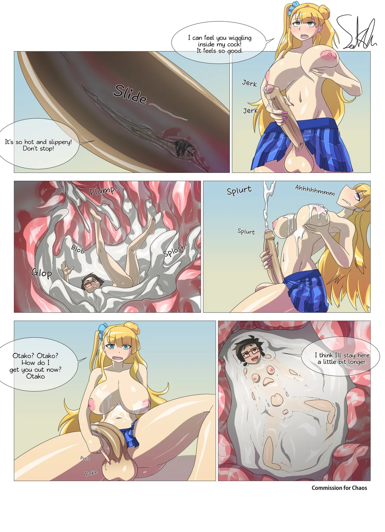 Galko Cockvores Otako porn comic picture 2