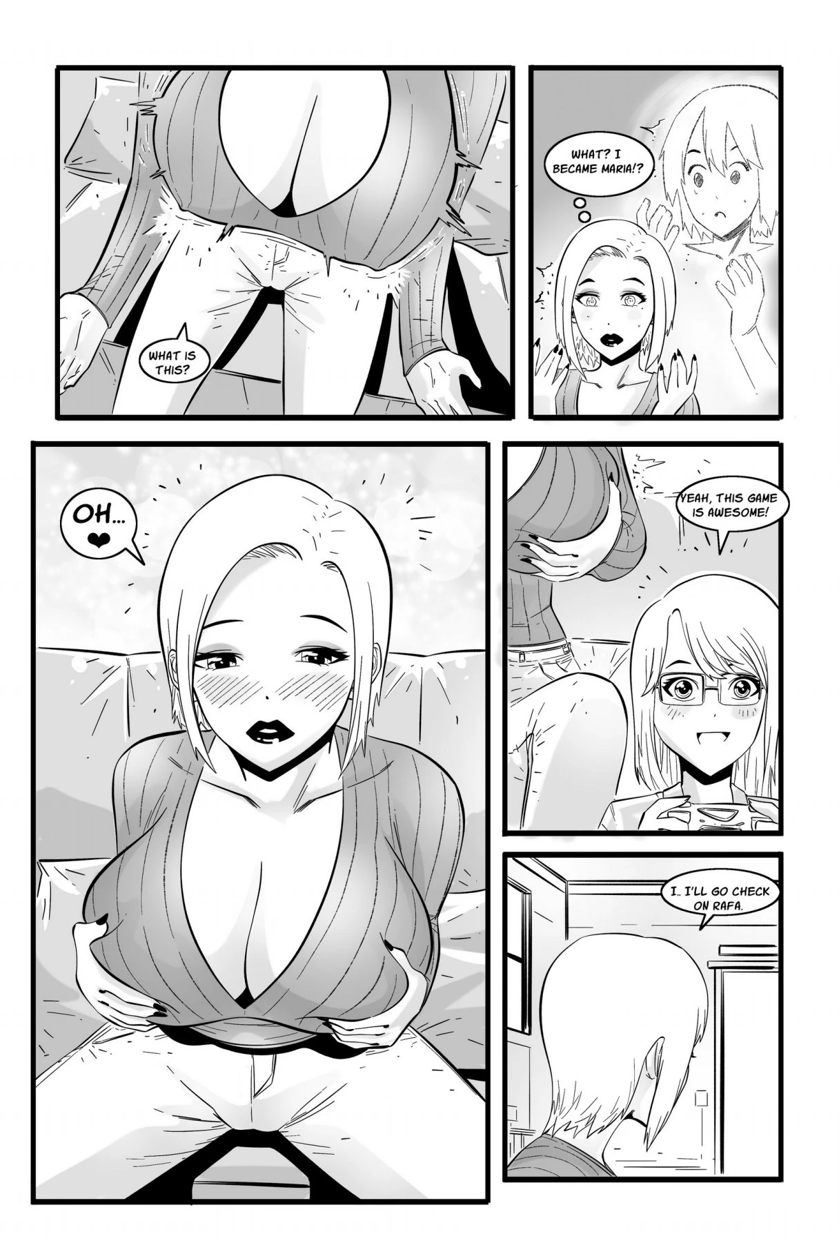 Gamer Mom porn comic picture 5