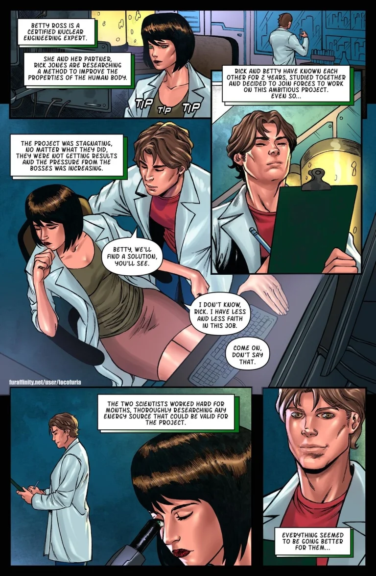 GAMMA EFFECT porn comic picture 4