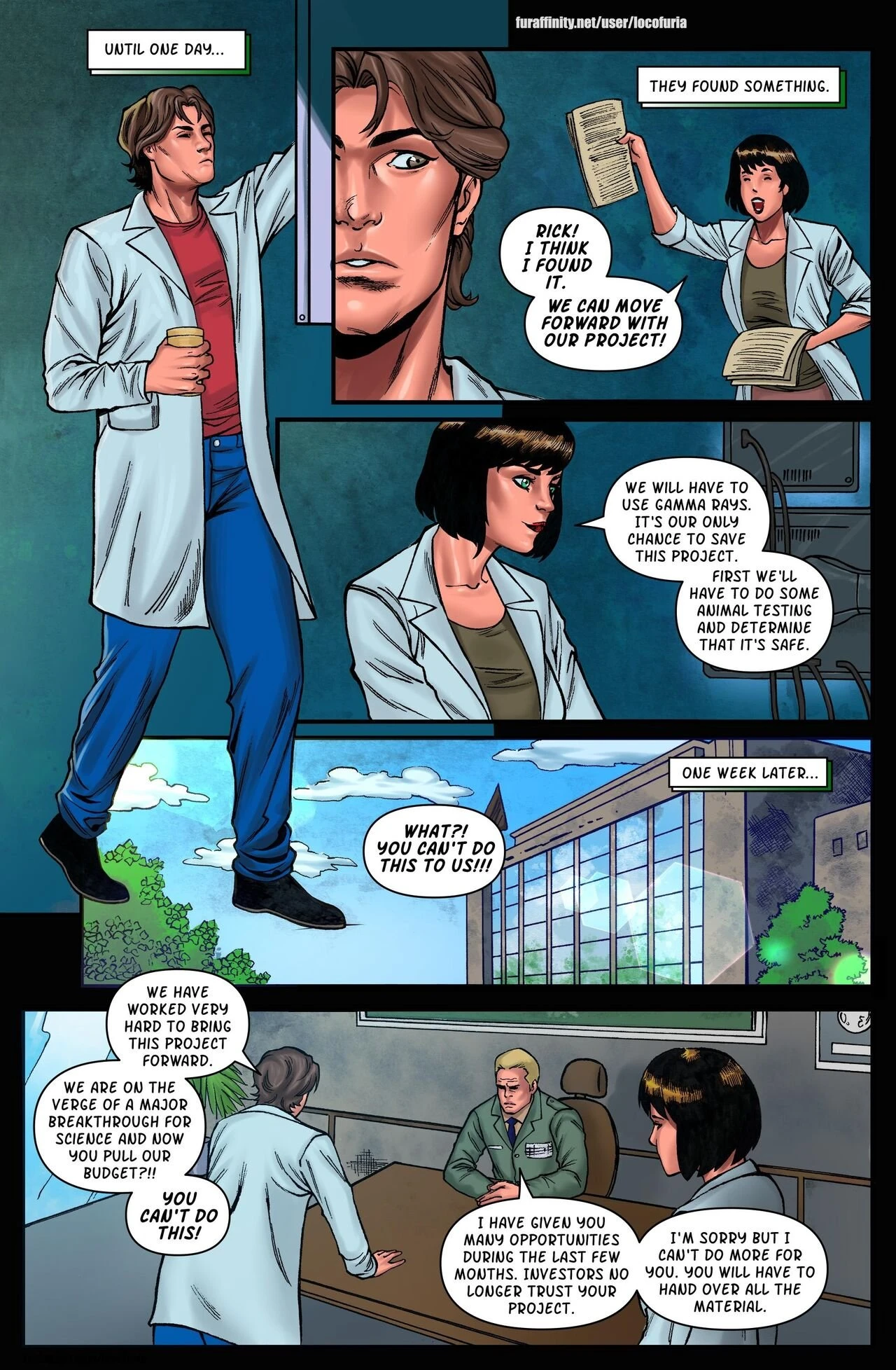 GAMMA EFFECT porn comic picture 5