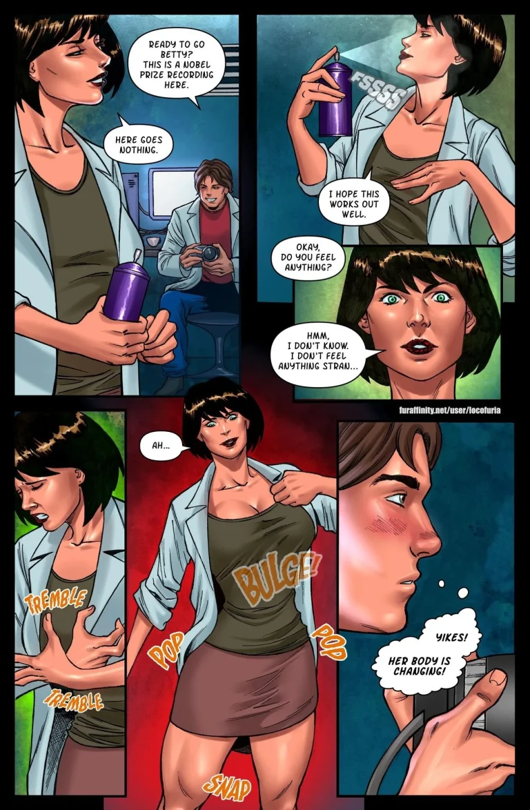 GAMMA EFFECT porn comic picture 7