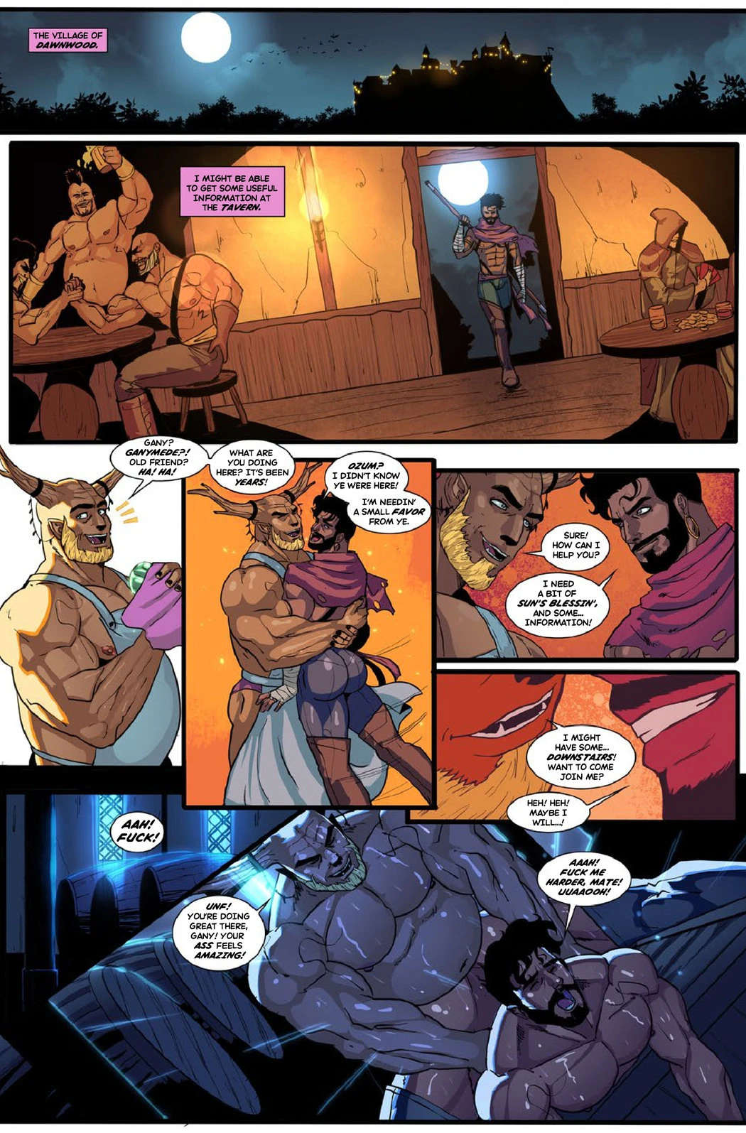 Ganymede Sicard porn comic picture 11