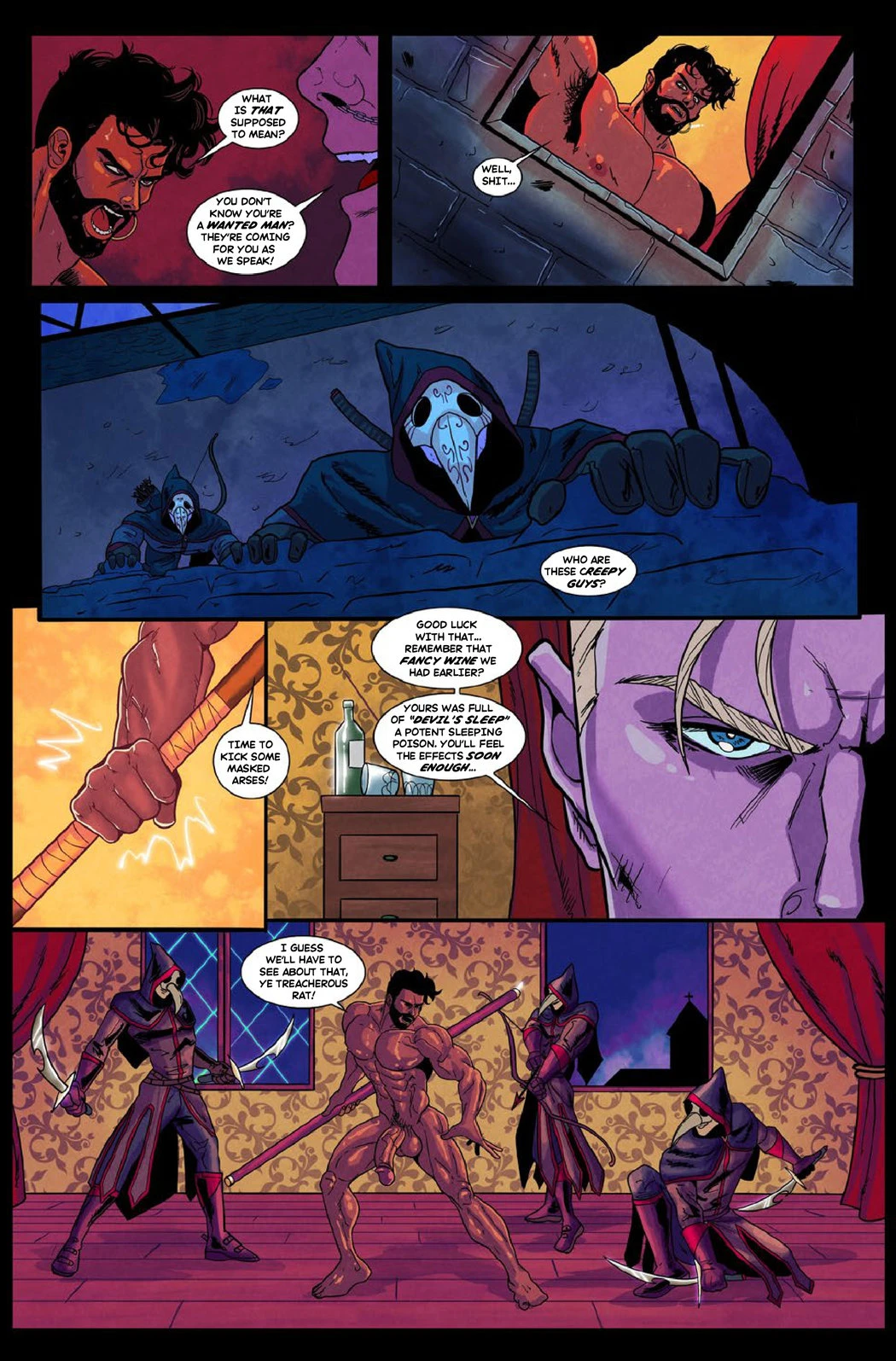 Ganymede Sicard porn comic picture 5