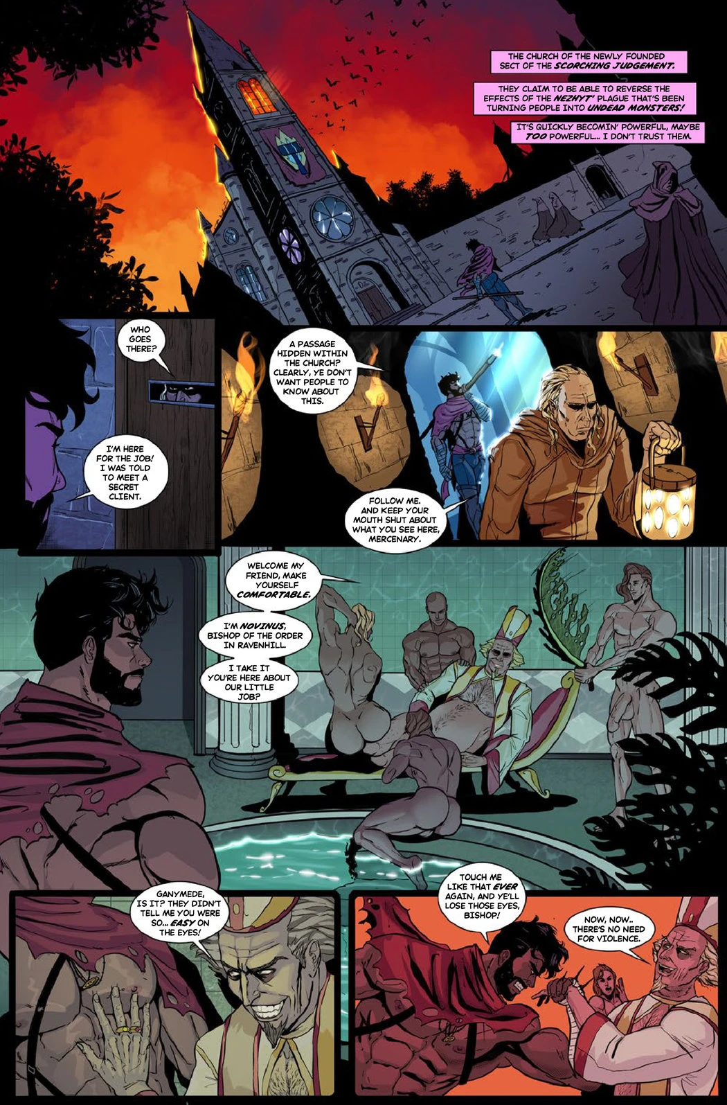 Ganymede Sicard porn comic picture 8