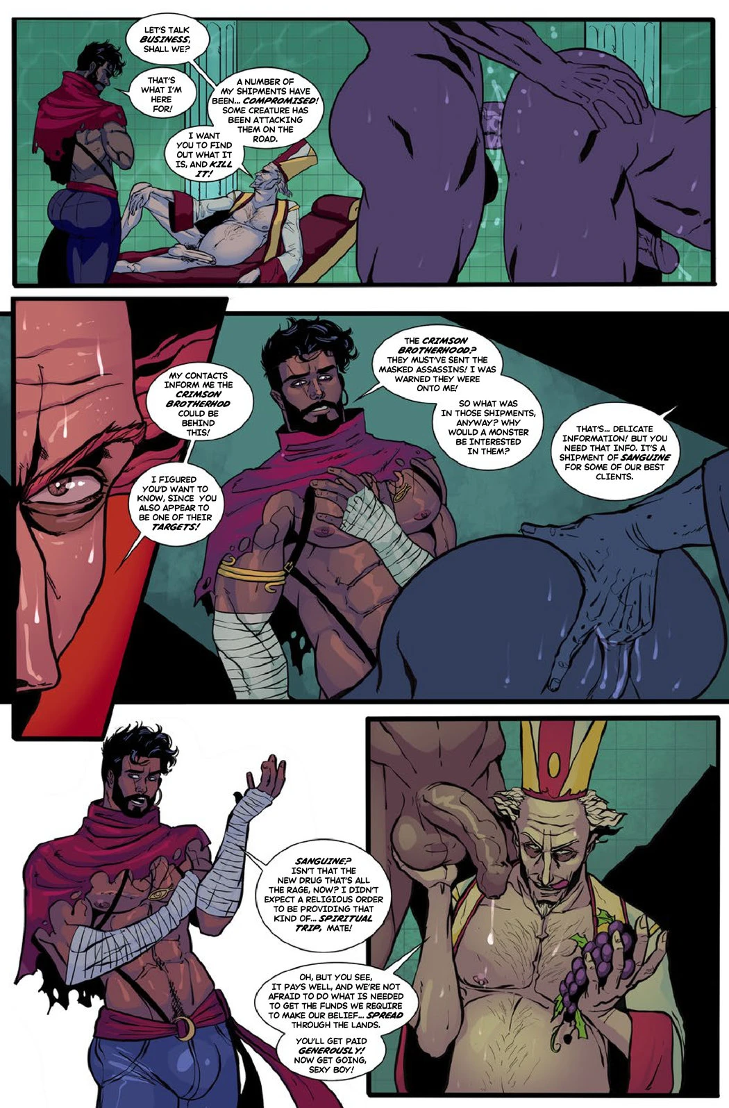 Ganymede Sicard porn comic picture 9