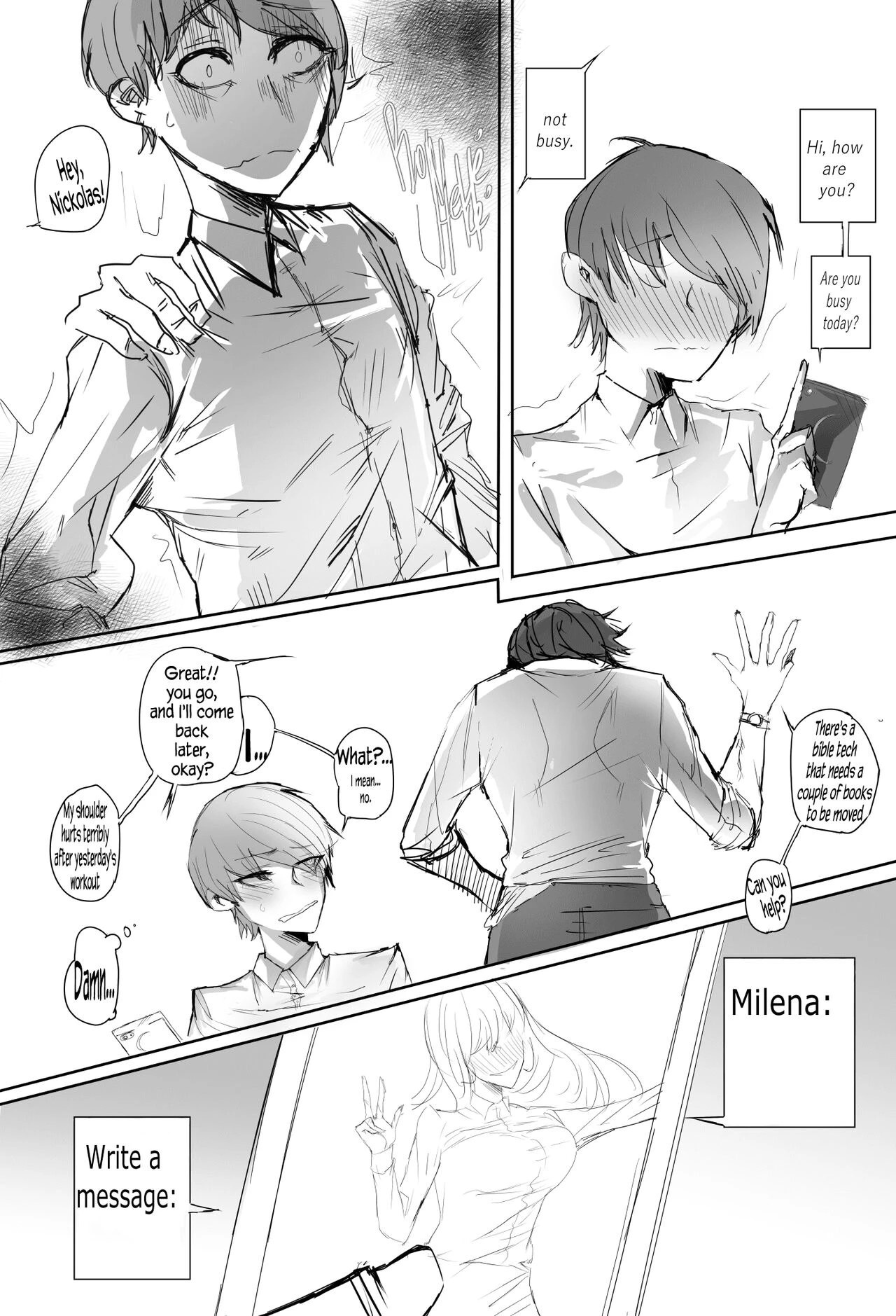 Gaslighting porn comic picture 3