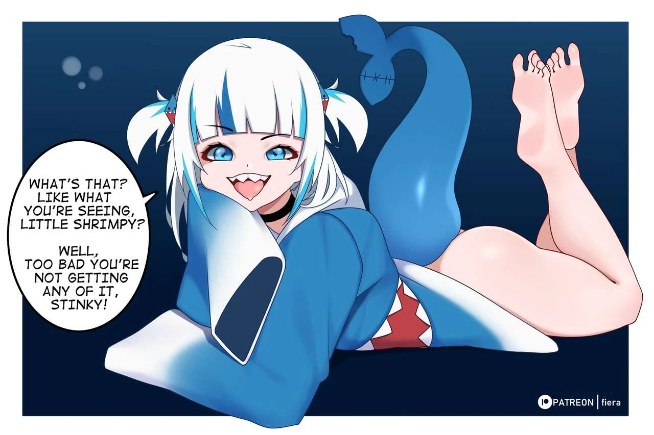 Gawr Gura porn comic picture 8