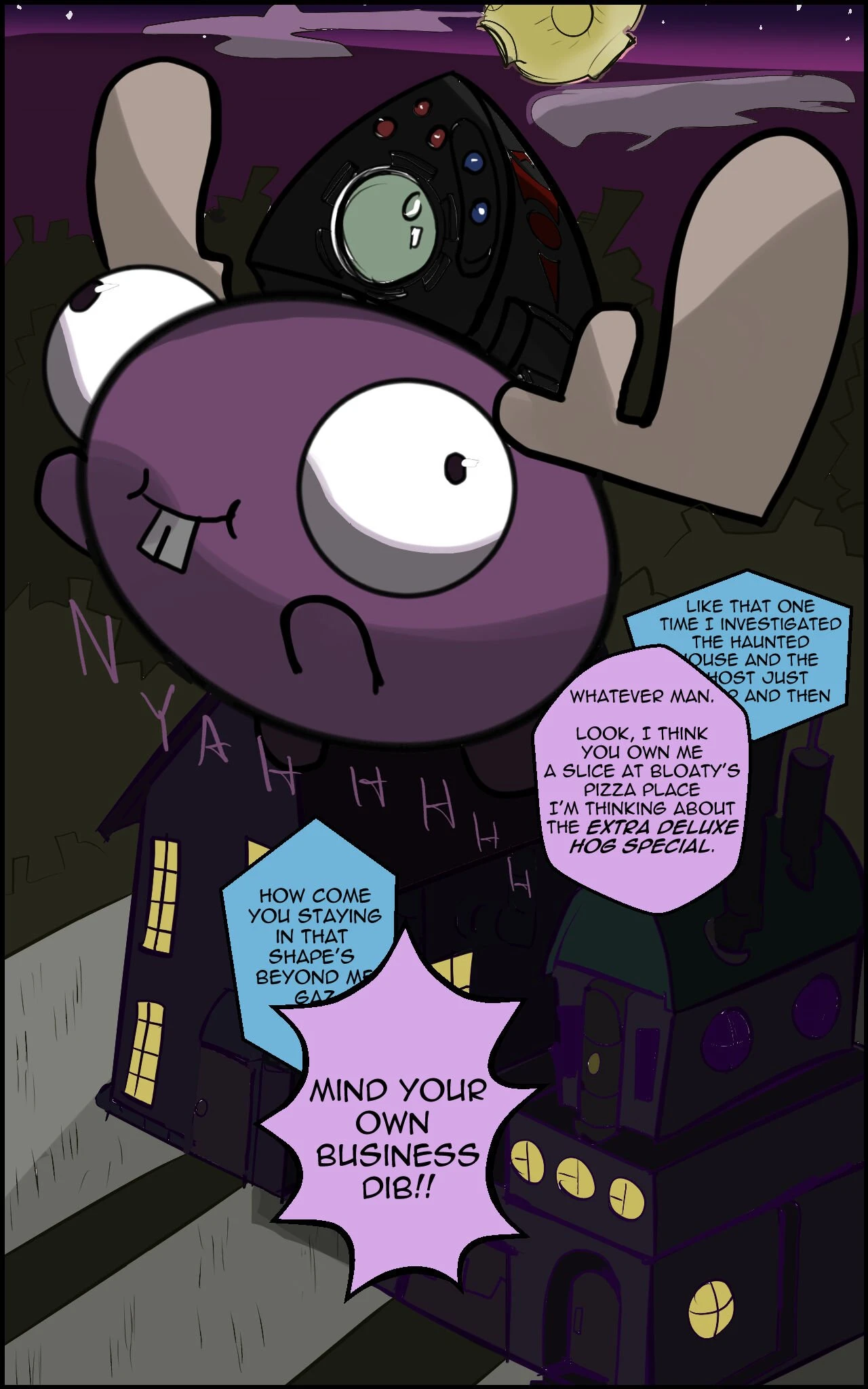 Gaz Sleep Over porn comic picture 18