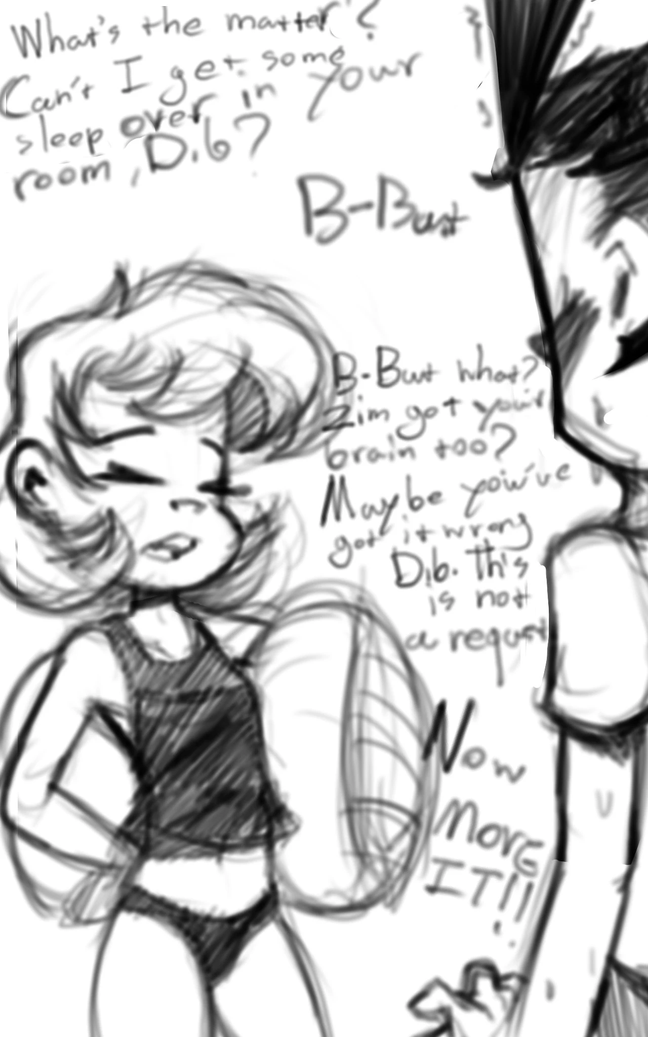 Gaz Sleep Over porn comic picture 25