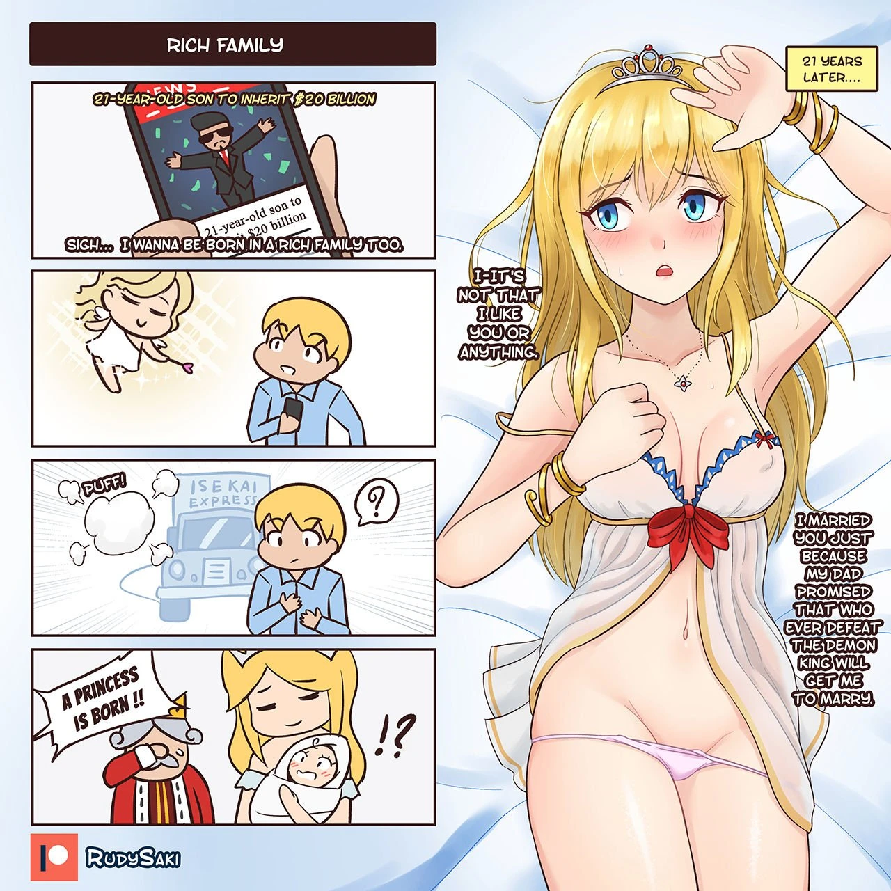 Genderbent Gag Comic porn comic picture 17