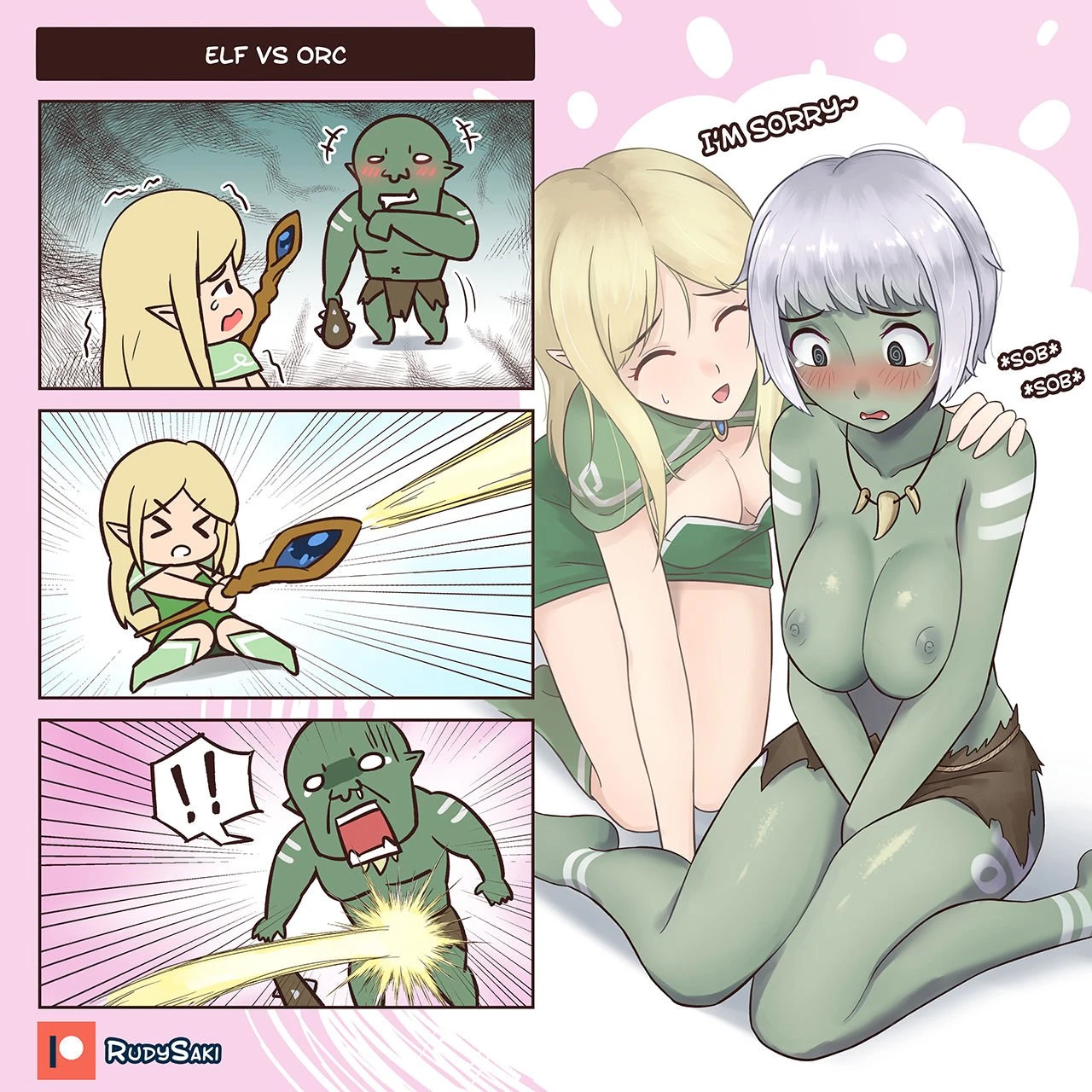 Genderbent Gag Comic porn comic picture 18