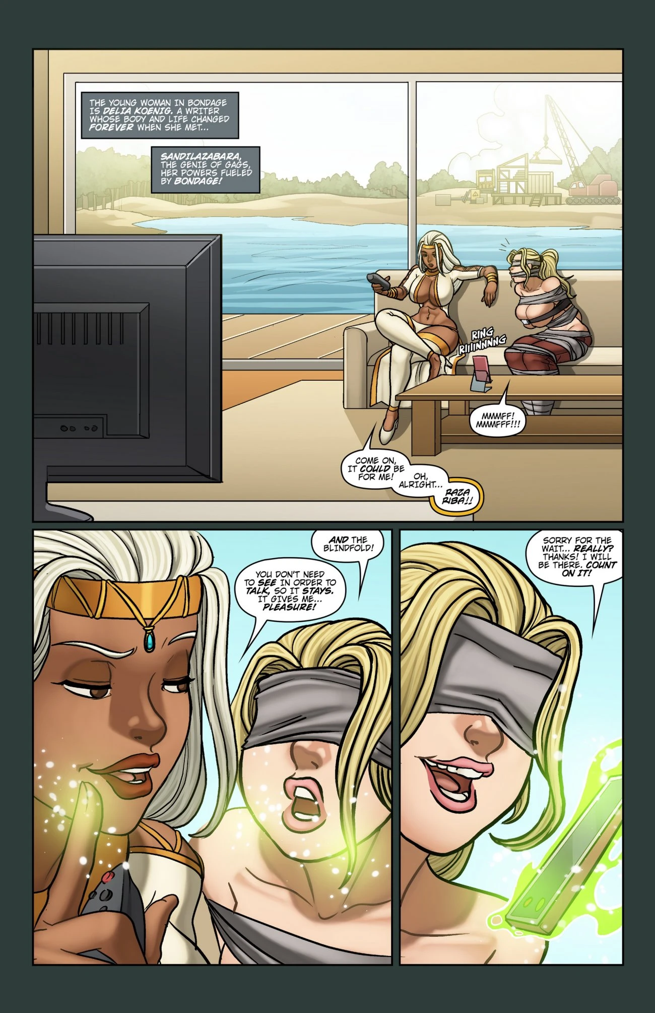 Genie of Gags 2 porn comic picture 3