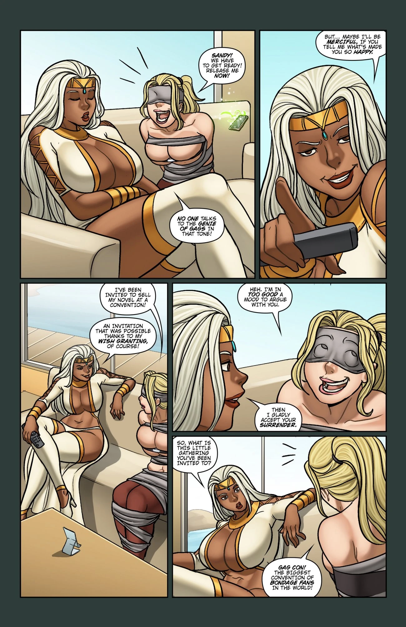 Genie of Gags 2 porn comic picture 4