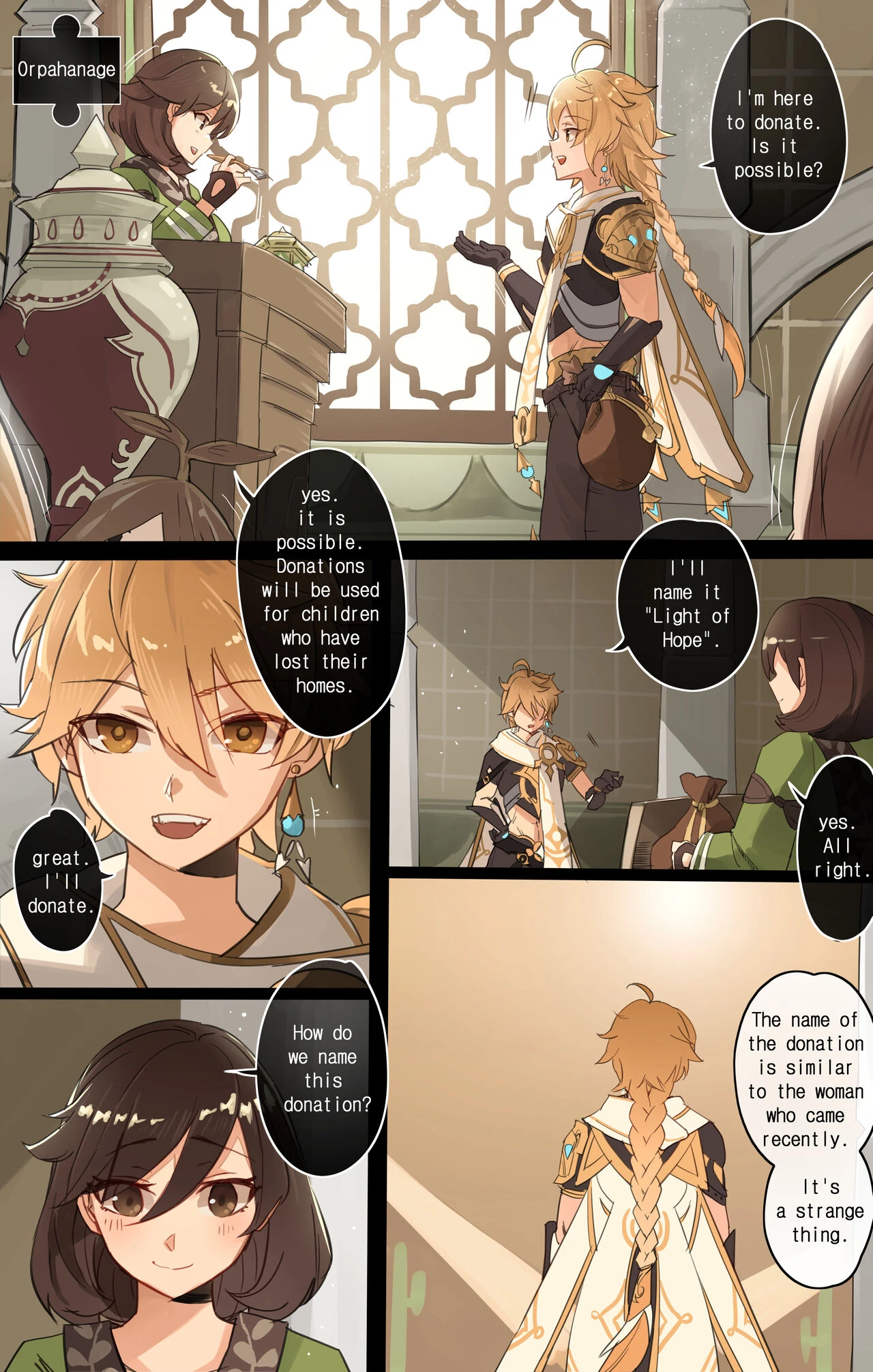 Genshin Impact IF Story I porn comic picture 2