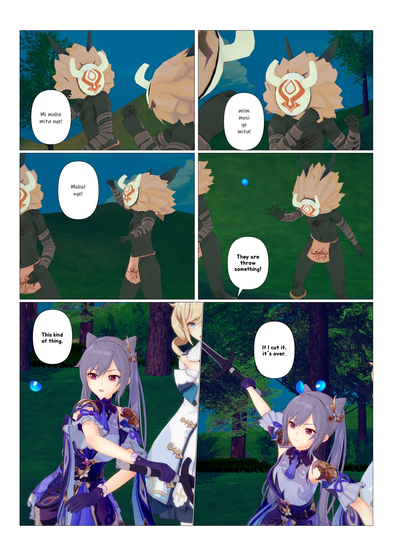 Genshin Impact) porn comic picture 2