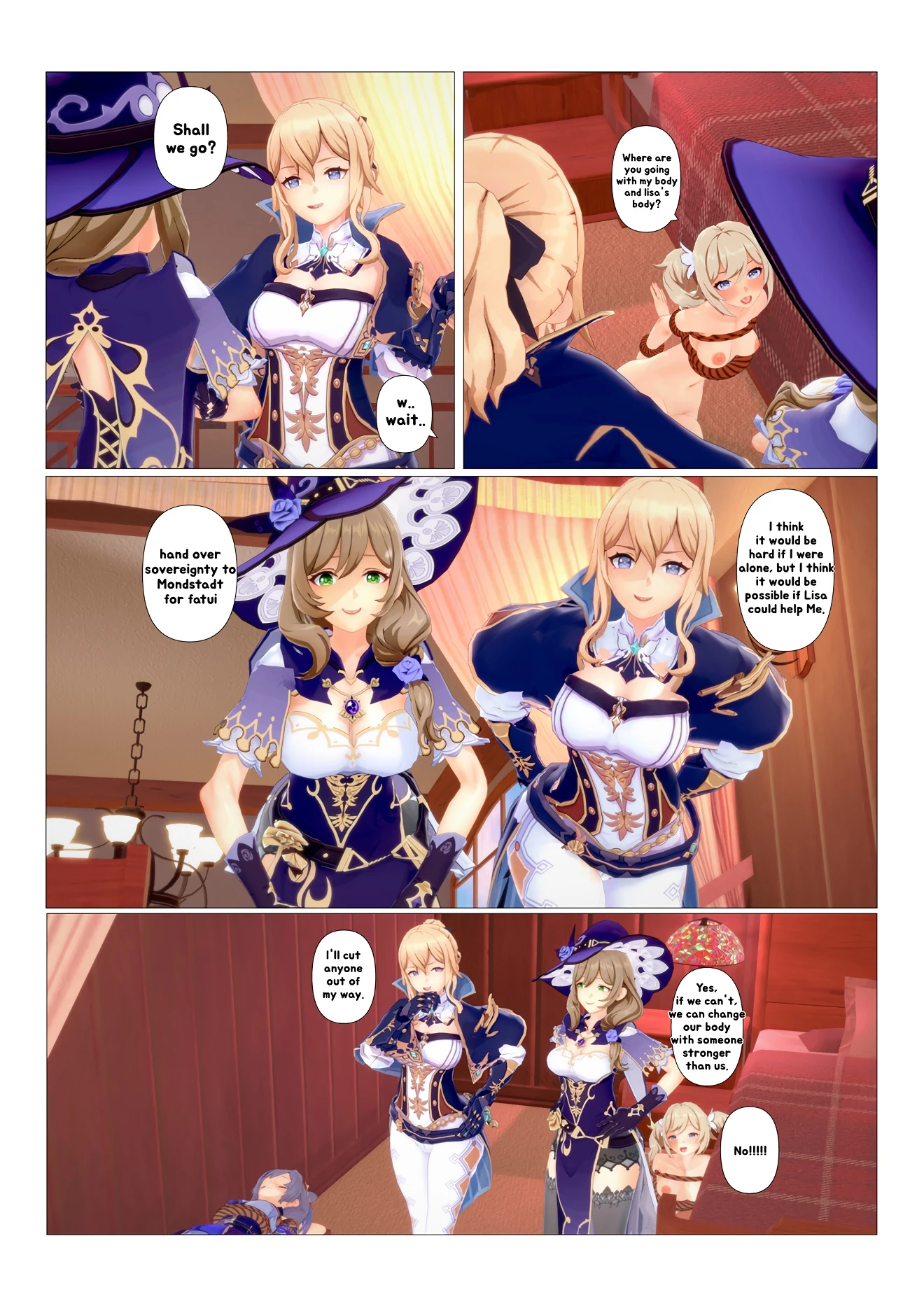 Genshin Impact) porn comic picture 37