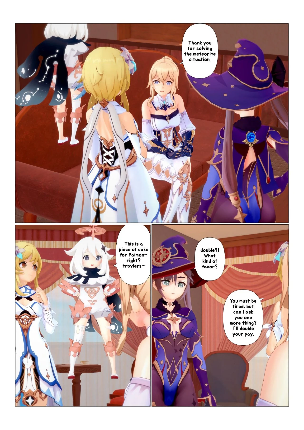 Genshin Impact) porn comic picture 40
