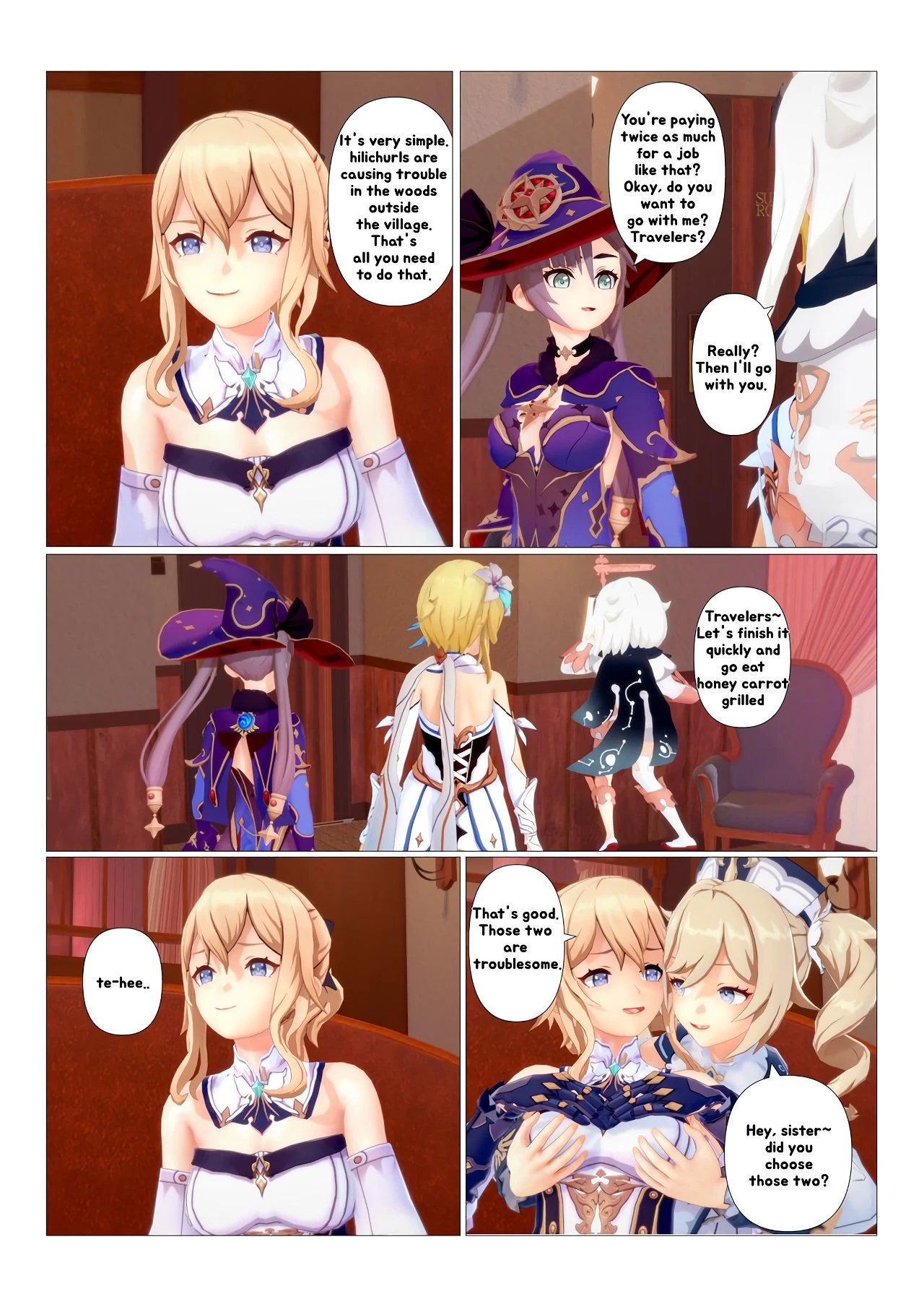 Genshin Impact) porn comic picture 41