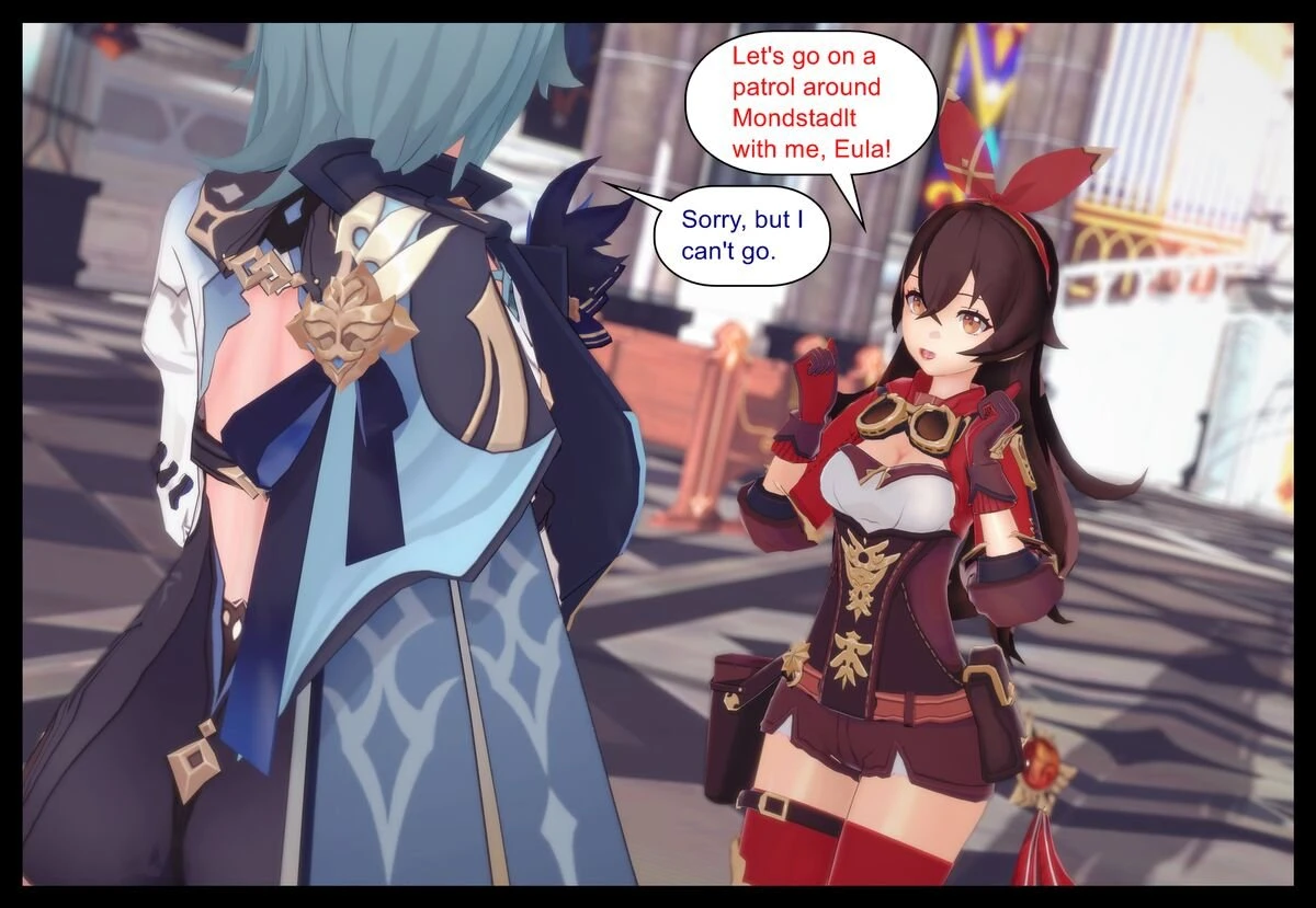 Genshin Imposter porn comic picture 3