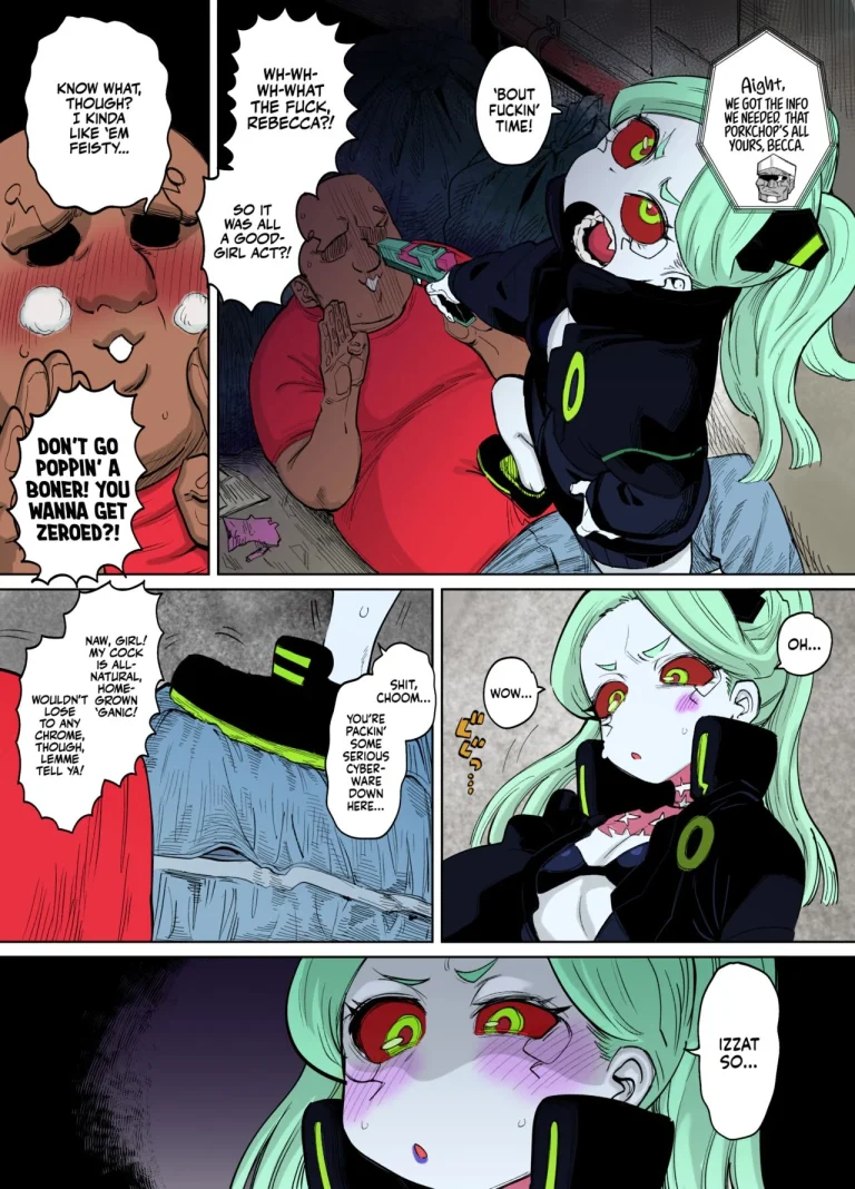 Gettin' Busy With Becca | Rebecca-chan to Zukobako Manga porn comic picture 1