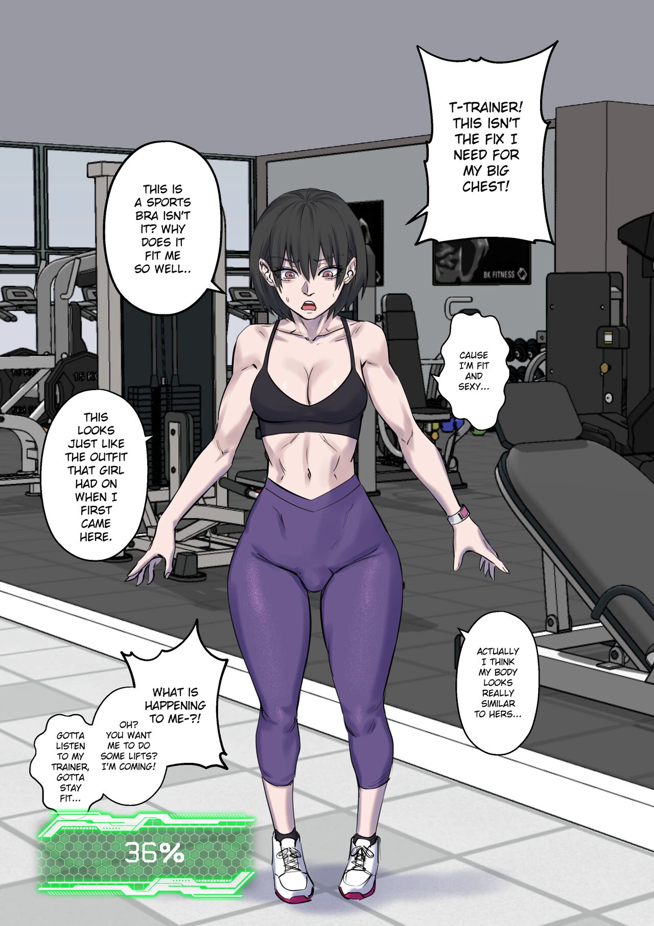 Getting in Shape porn comic picture 11