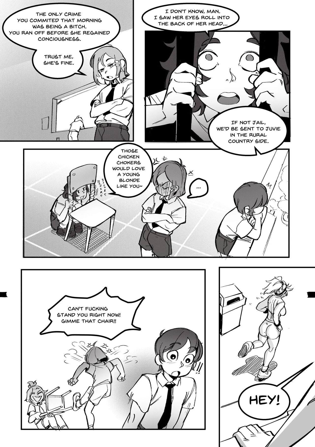 GETTING ? PHYSICAL porn comic picture 13