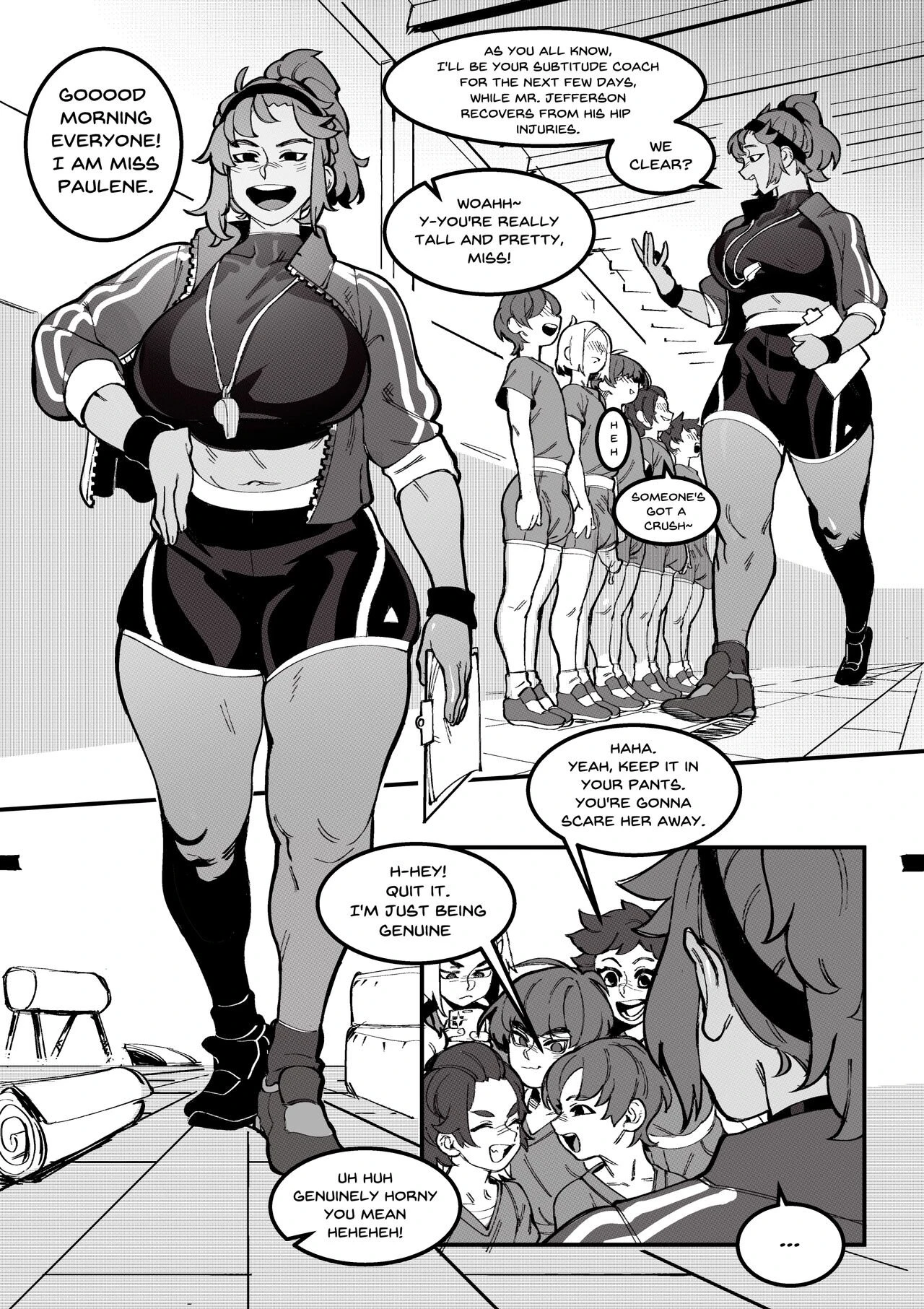 GETTING ? PHYSICAL porn comic picture 4