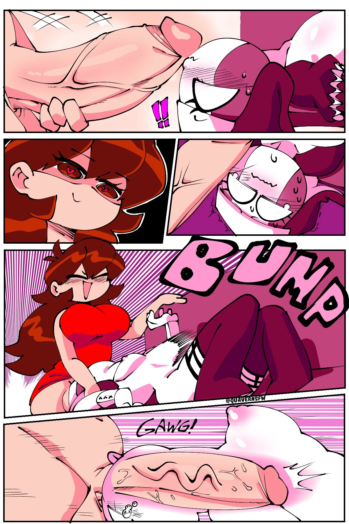 Gf visits Sarvente porn comic picture 6