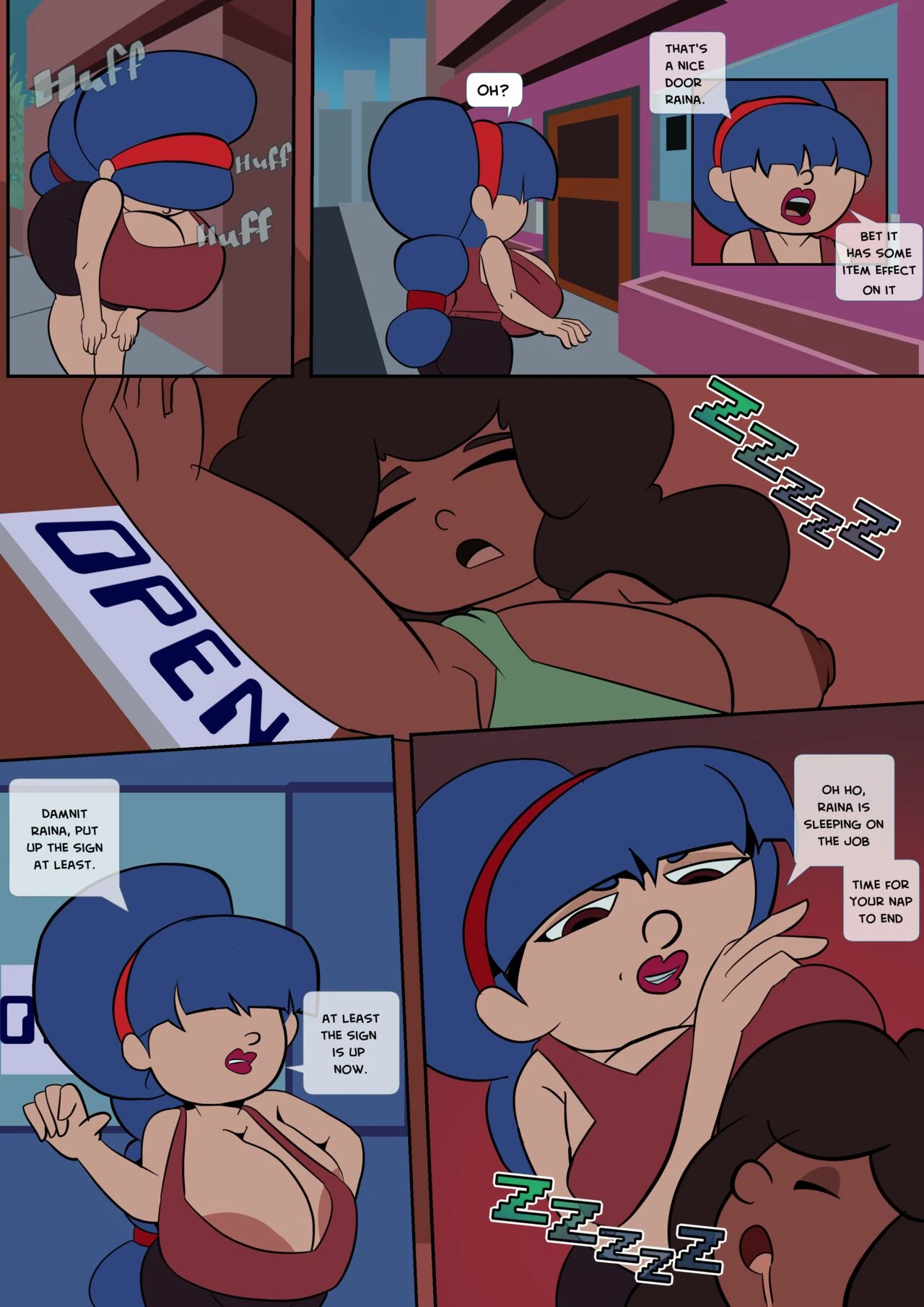 GG Night New Hire porn comic picture 8