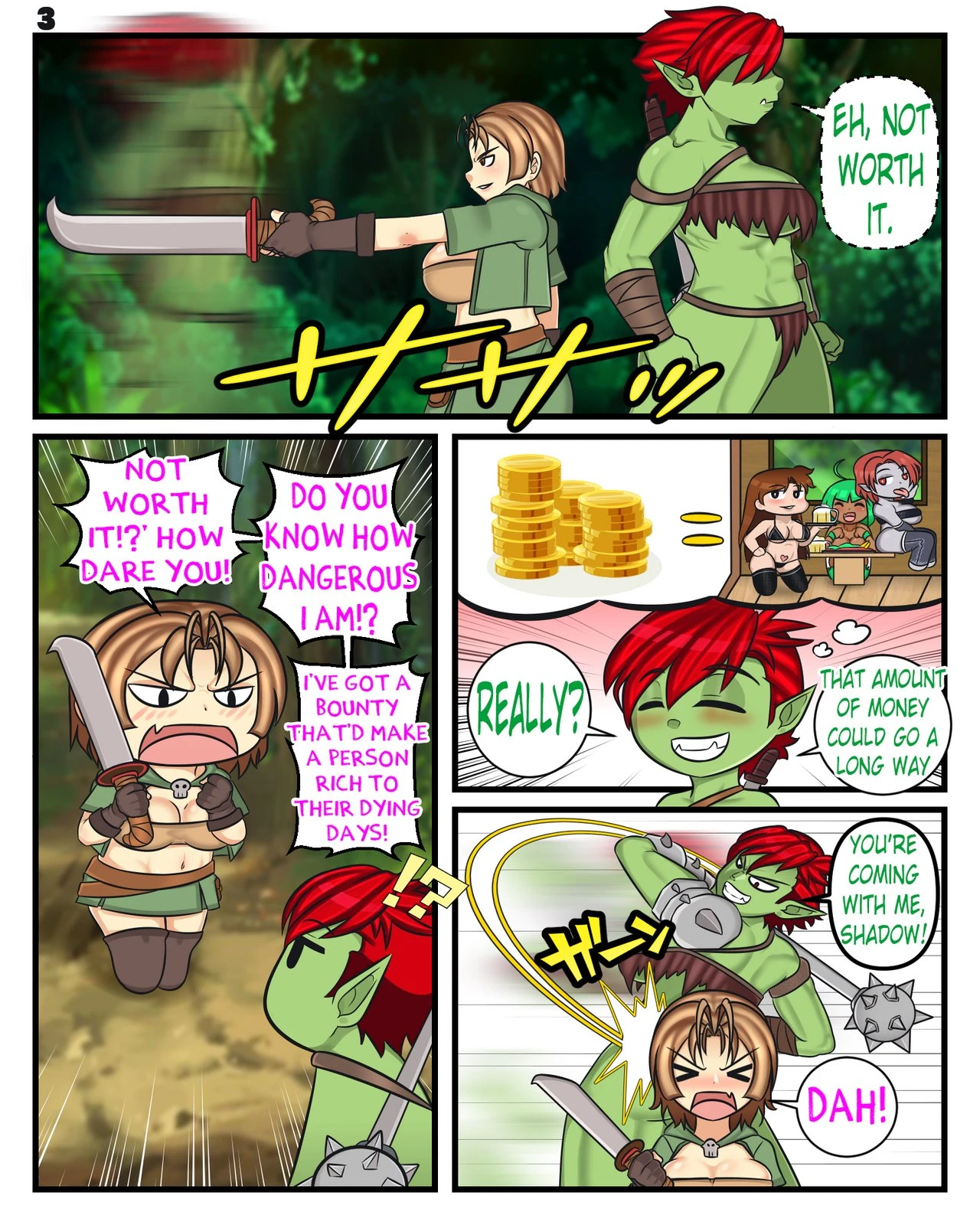 Ghorza´s Conquest porn comic picture 4