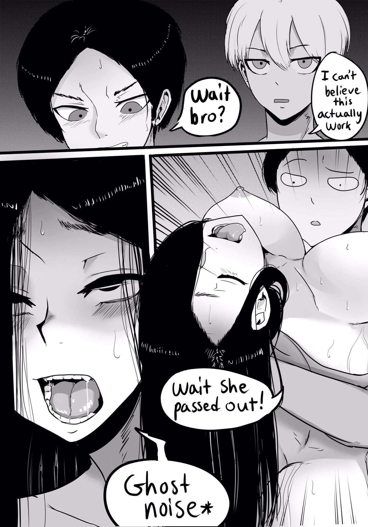 Ghost Chan porn comic picture 12